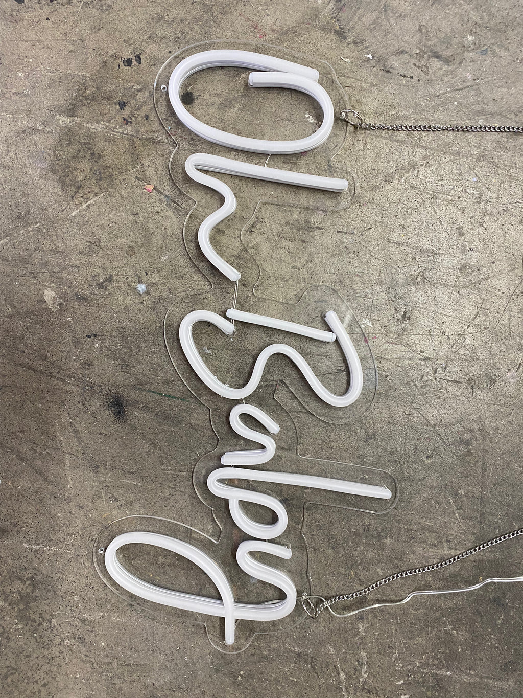 Oh Baby LED Signage