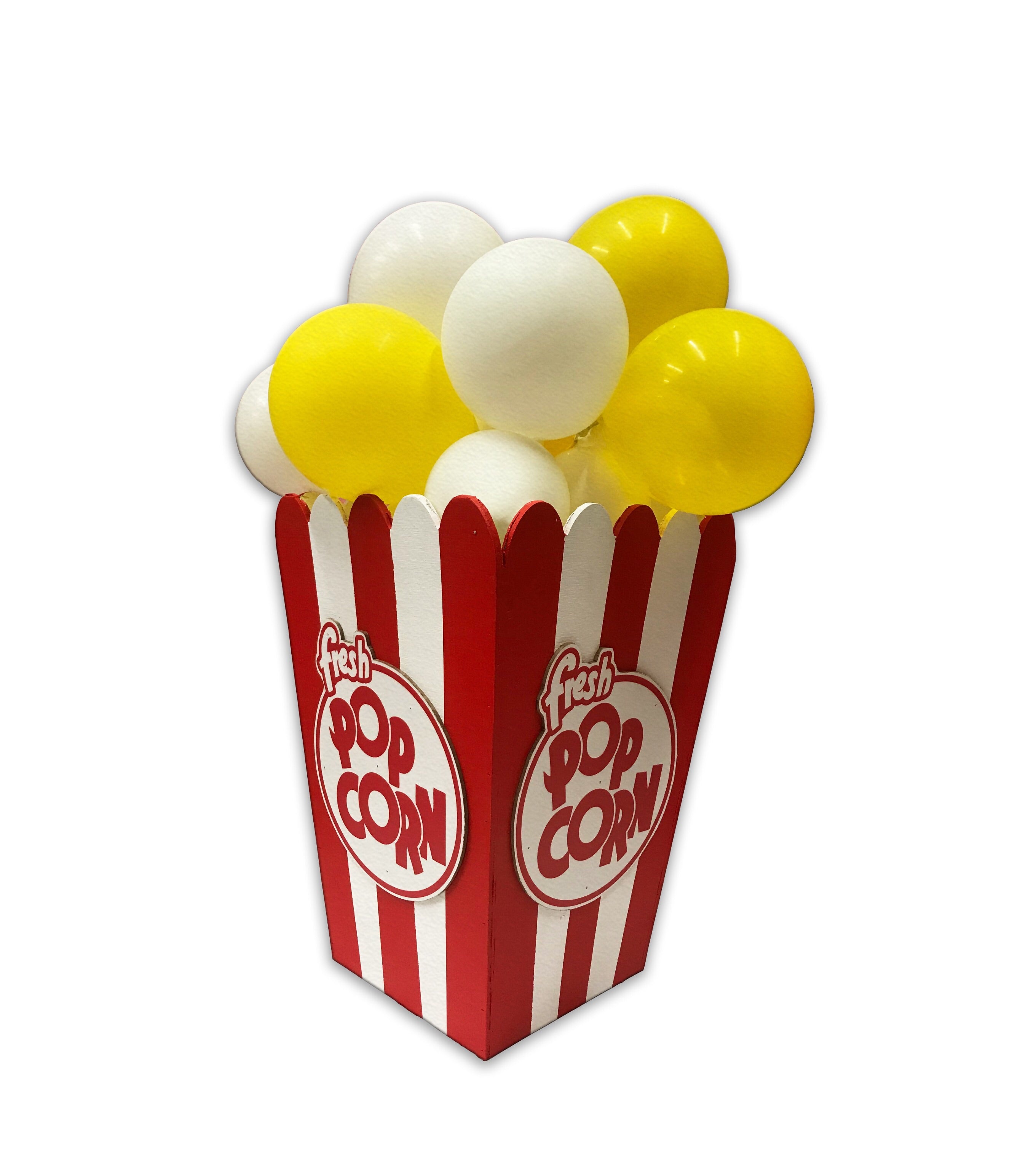 Mini Table Top Red Popcorn Box