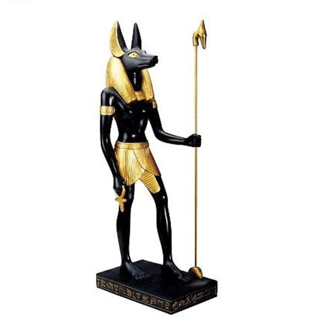Table Top Egyptian Anubis Pharaohs
