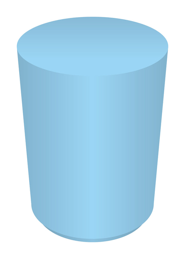 2 Foot Light Blue Cylinder