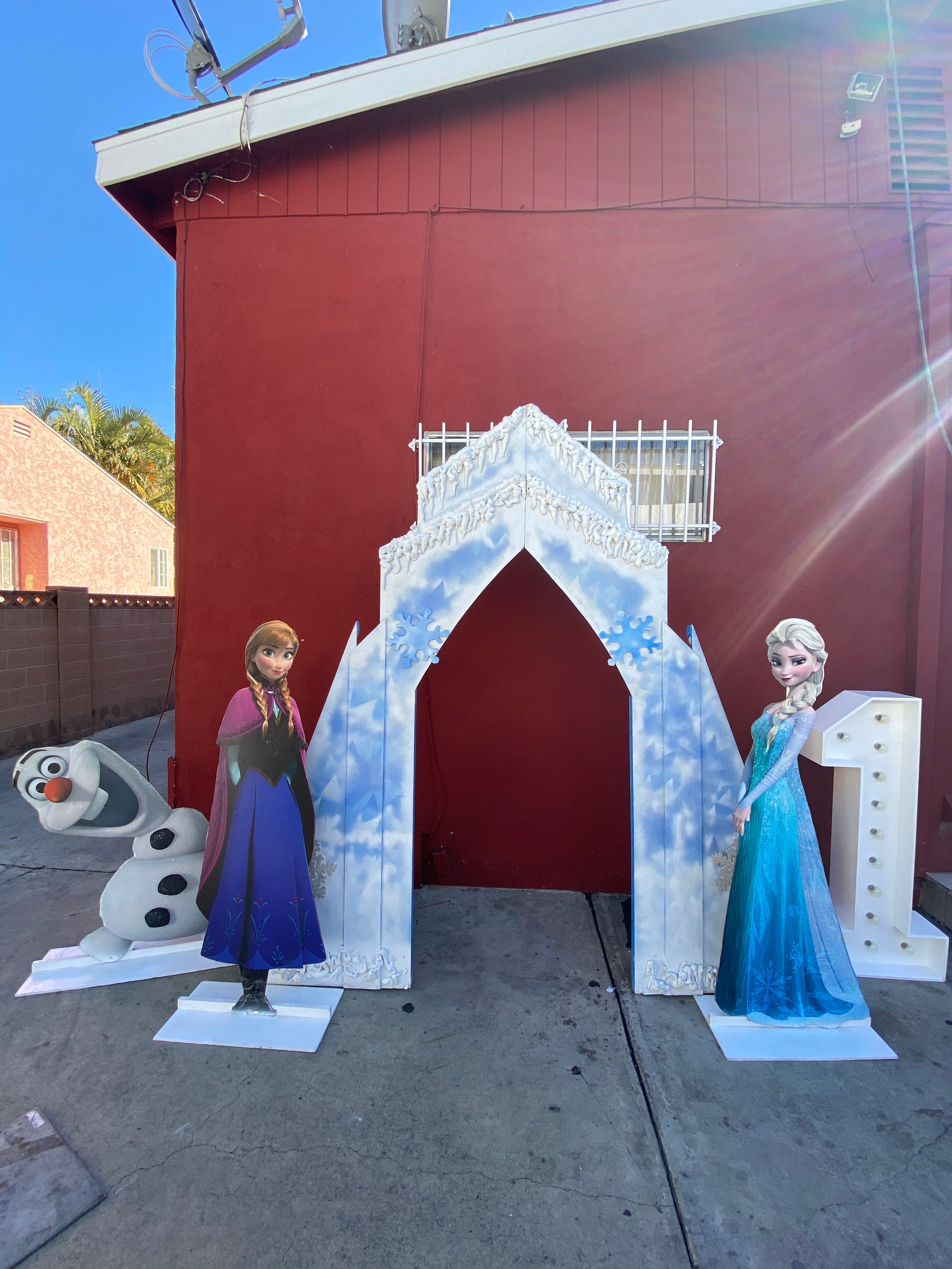 Olaf Wood Cut Out Standee