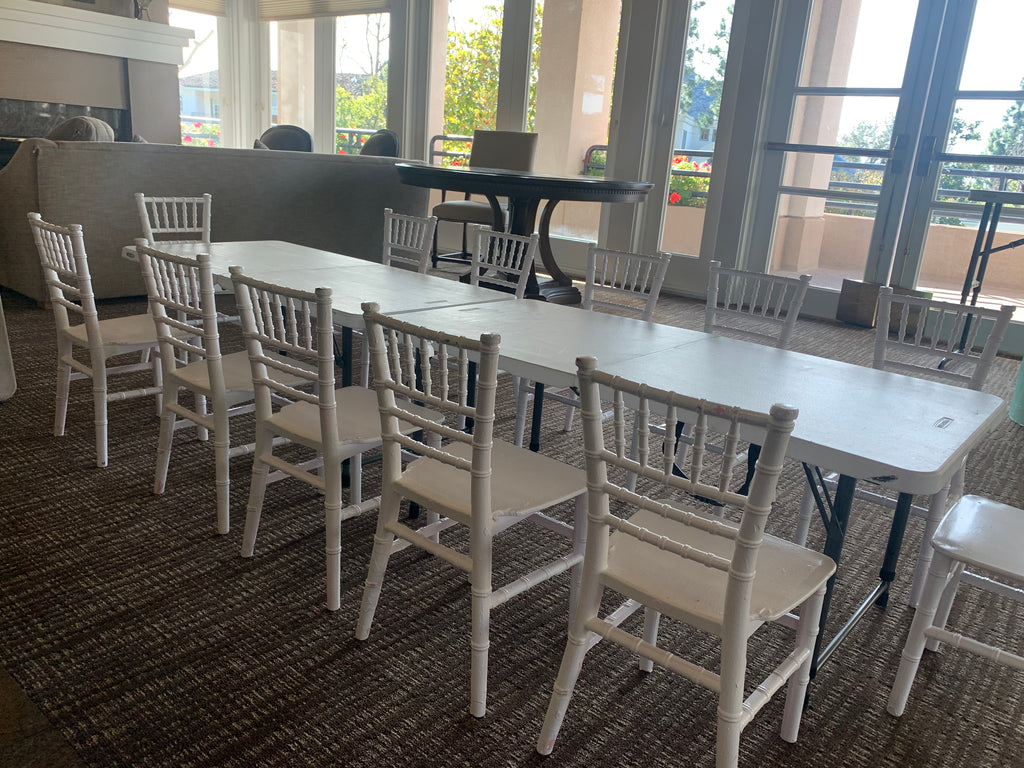 Kids White Chiavari Chair