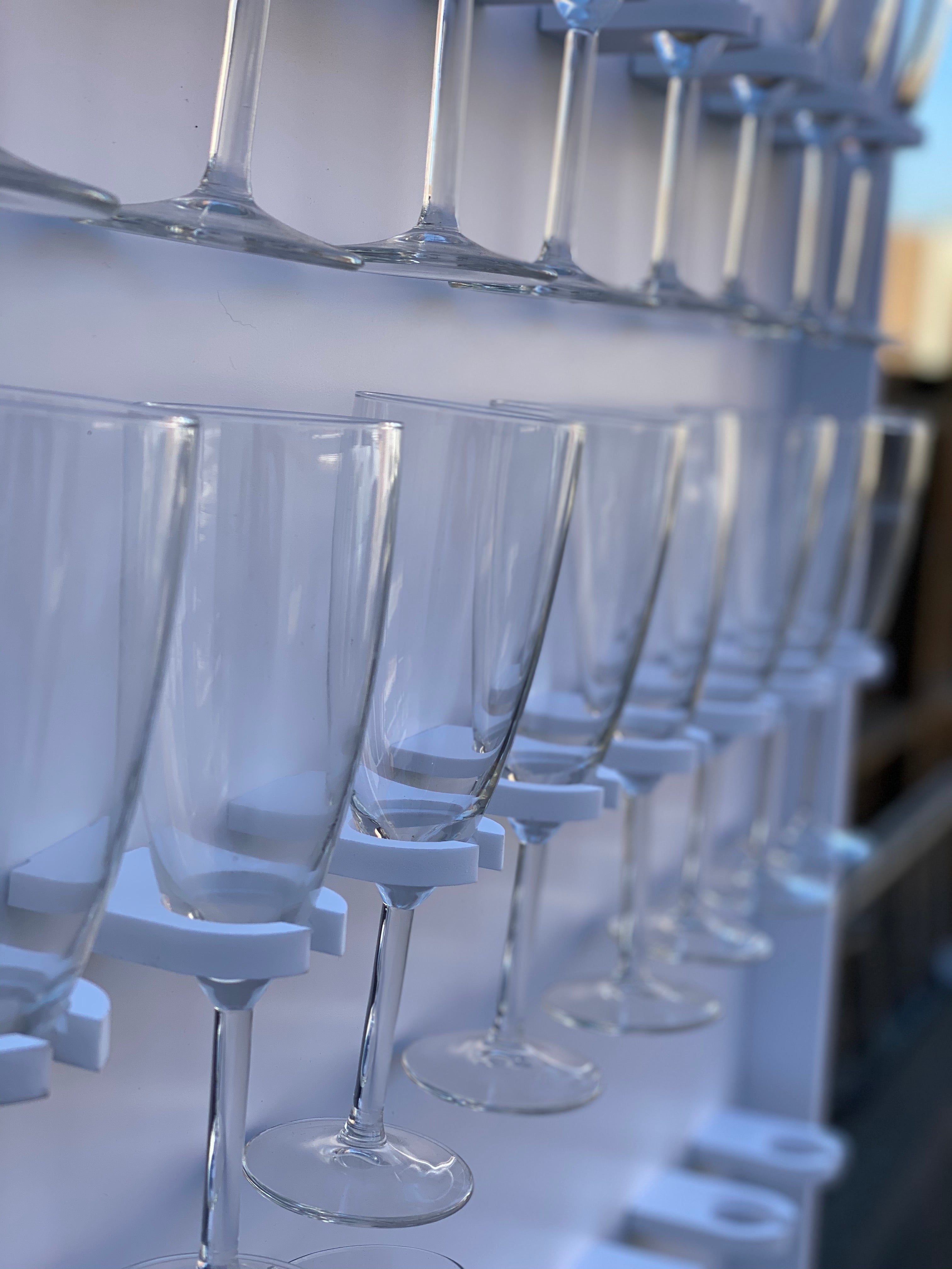 White Champagne Wall