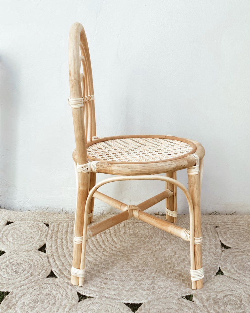 Kids Rattan Rainbow Chair