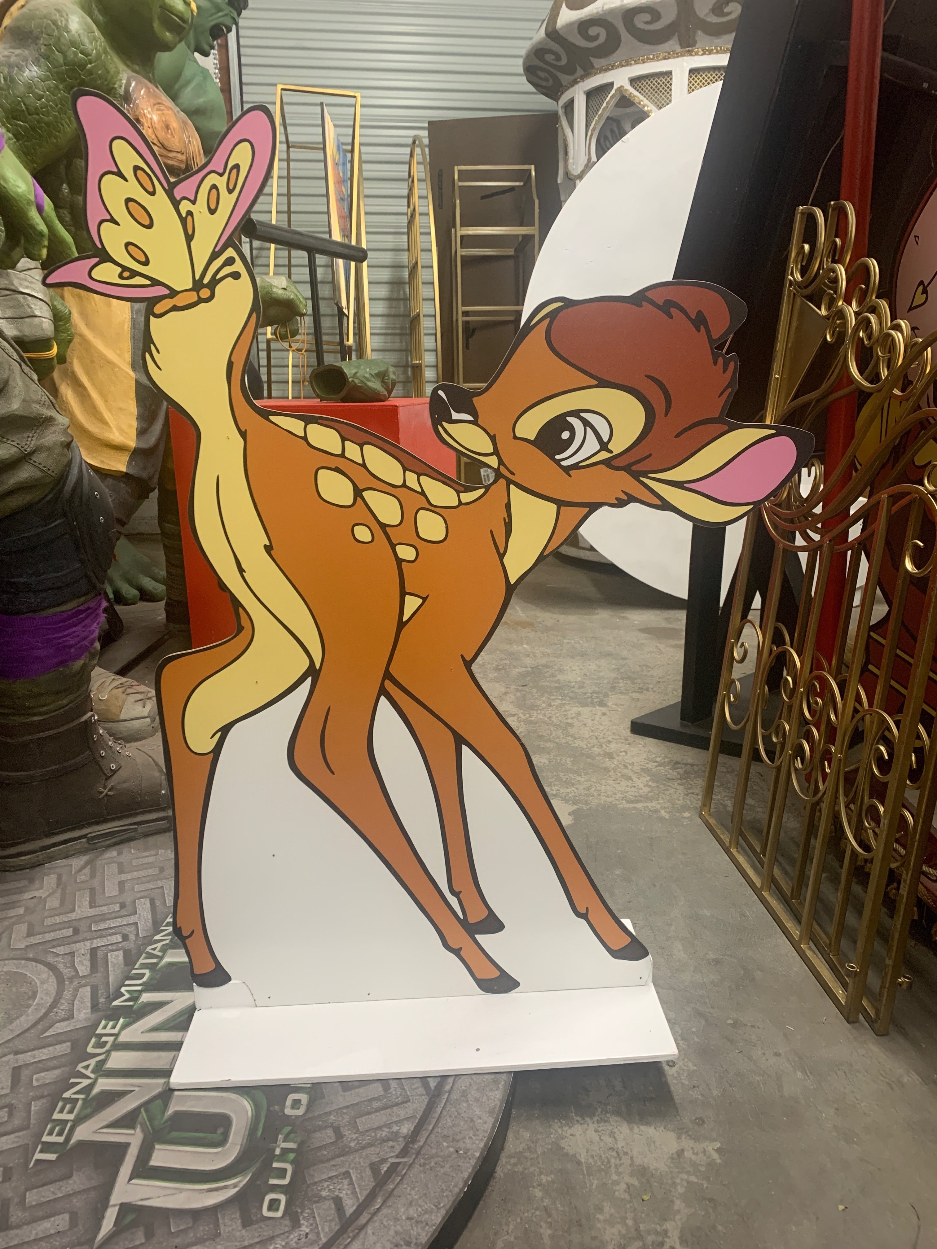 Bambi Wood Cut Out Standee – Platinum Prop House, Inc.