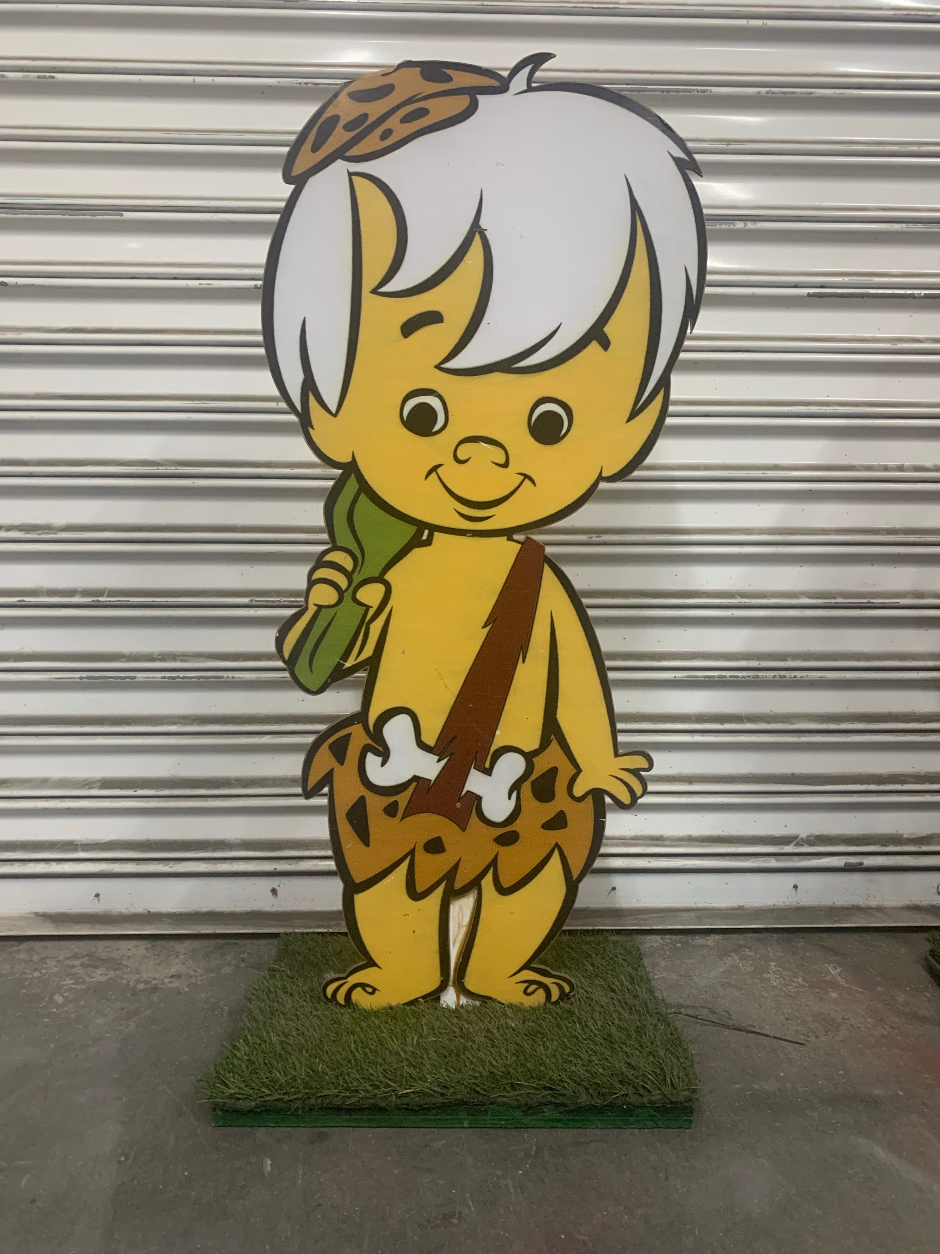 Bam Bam Wood Cut Out Standee