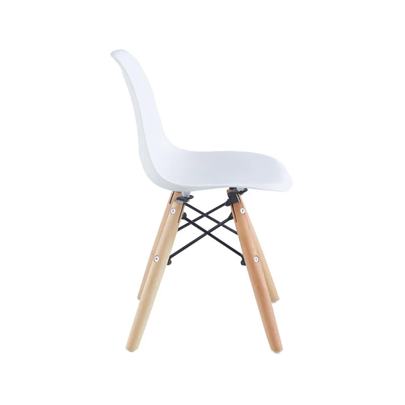 Kids White Gebo Brock Chair