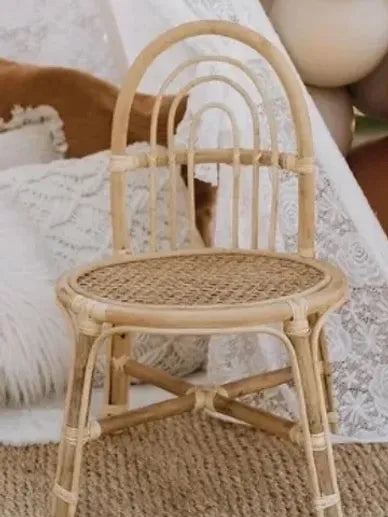 Kids Rattan Rainbow Chair