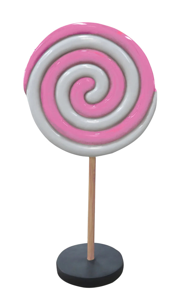 Pink Round Lollipop Twist