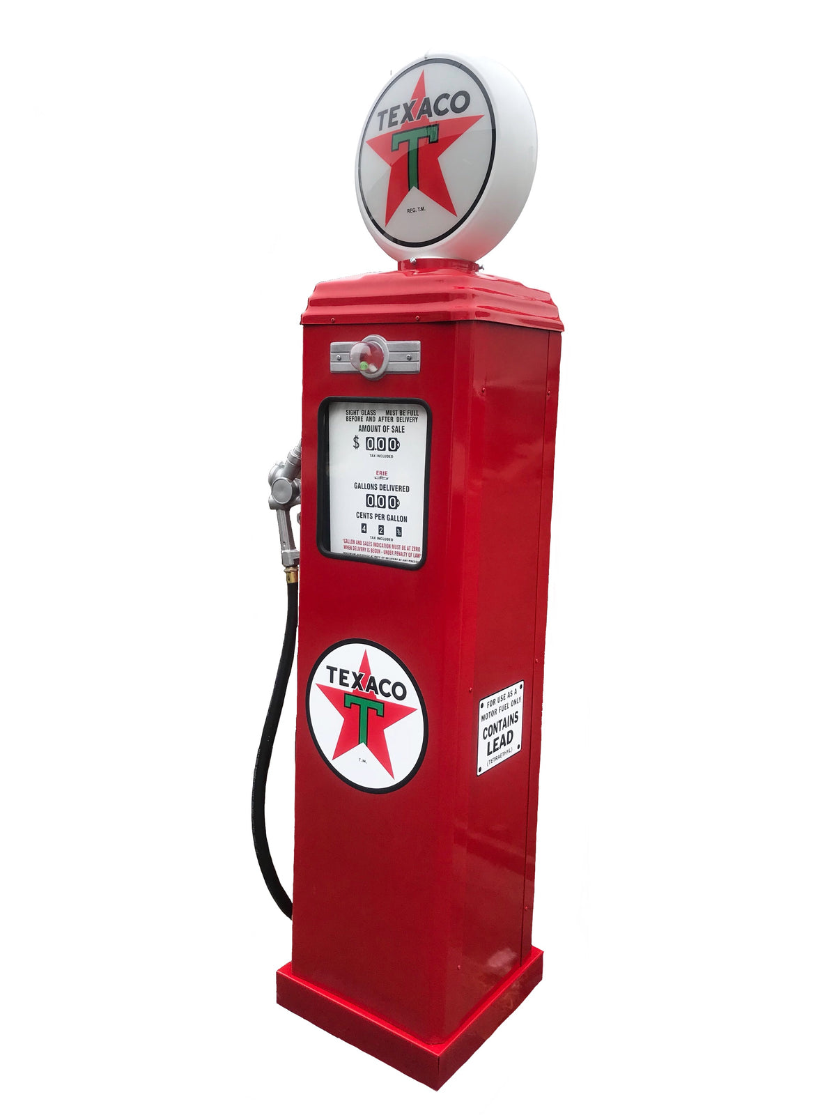 Red Texaco Gas Pump