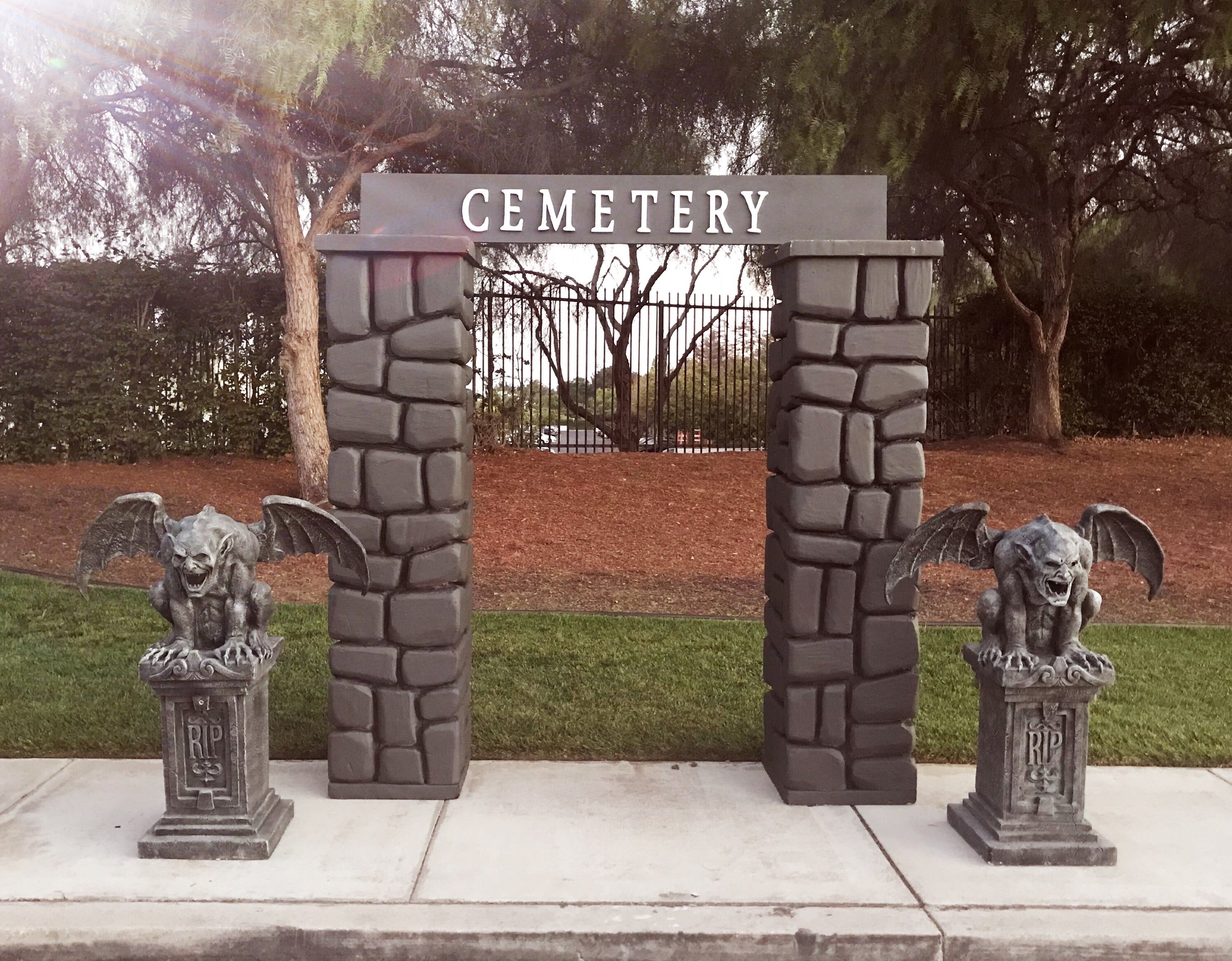 Cemetery Entrance