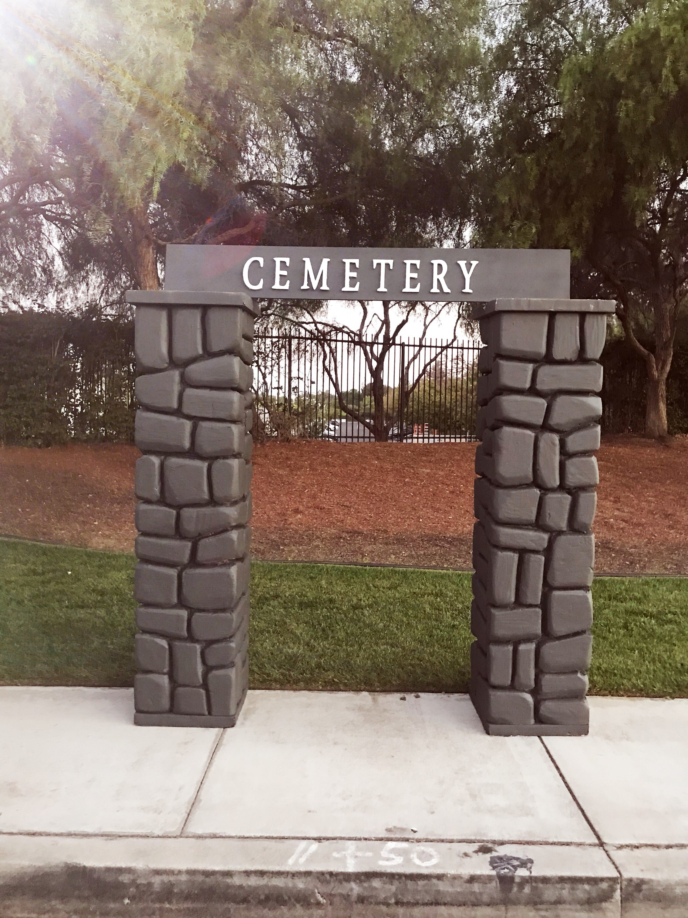 Cemetery Entrance
