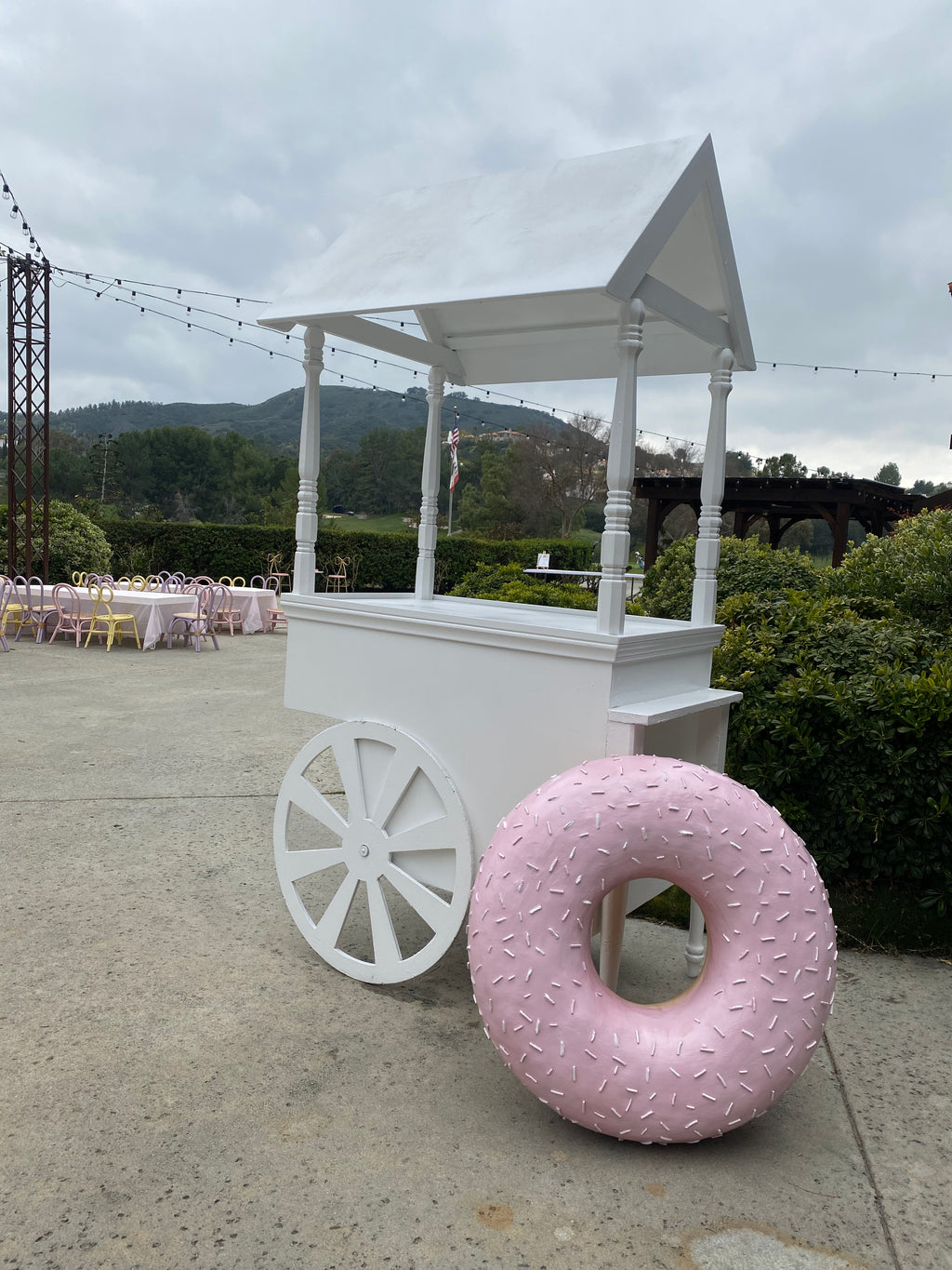 Giant Light Pink Donut