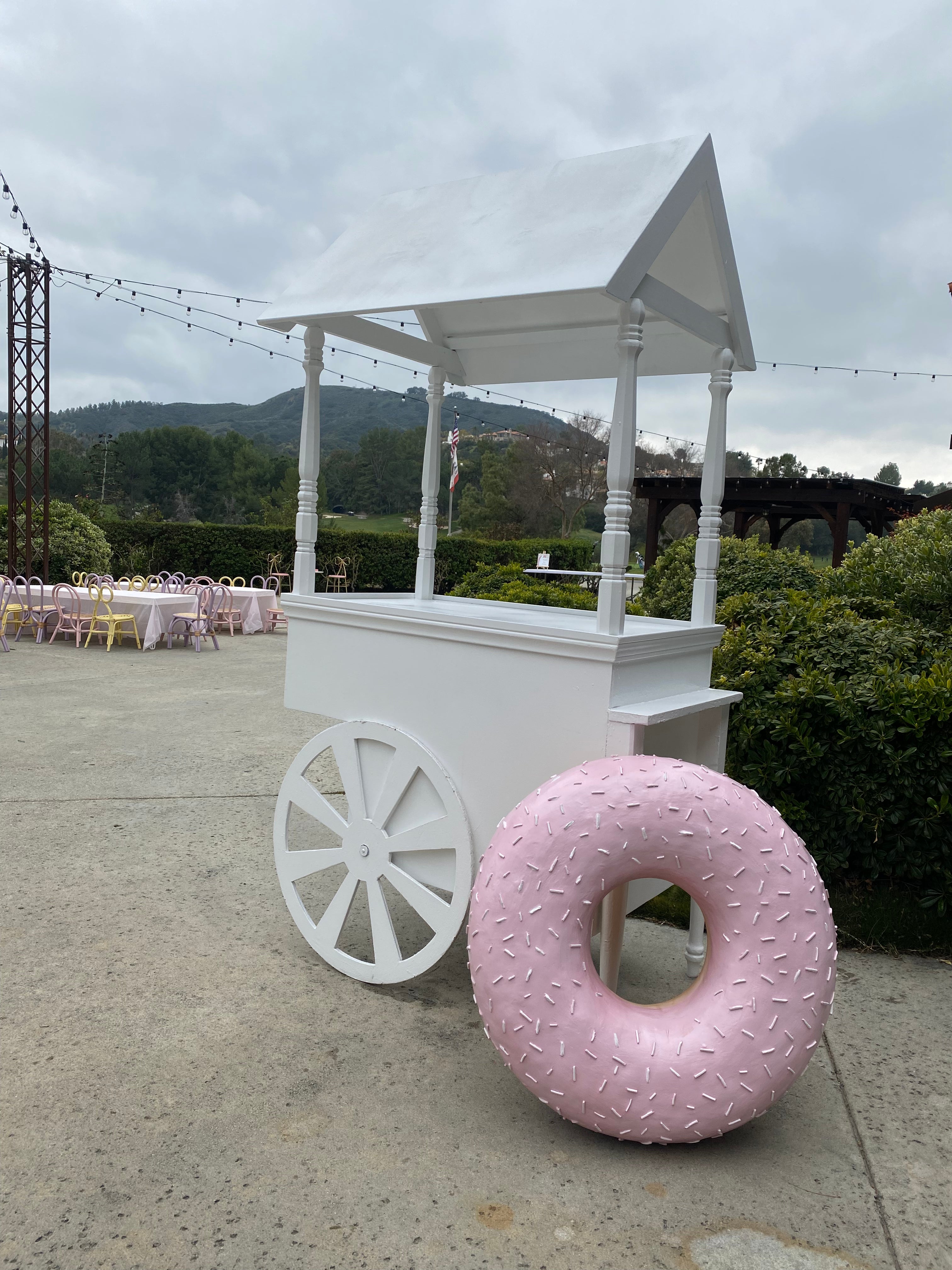Giant Light Pink Donut