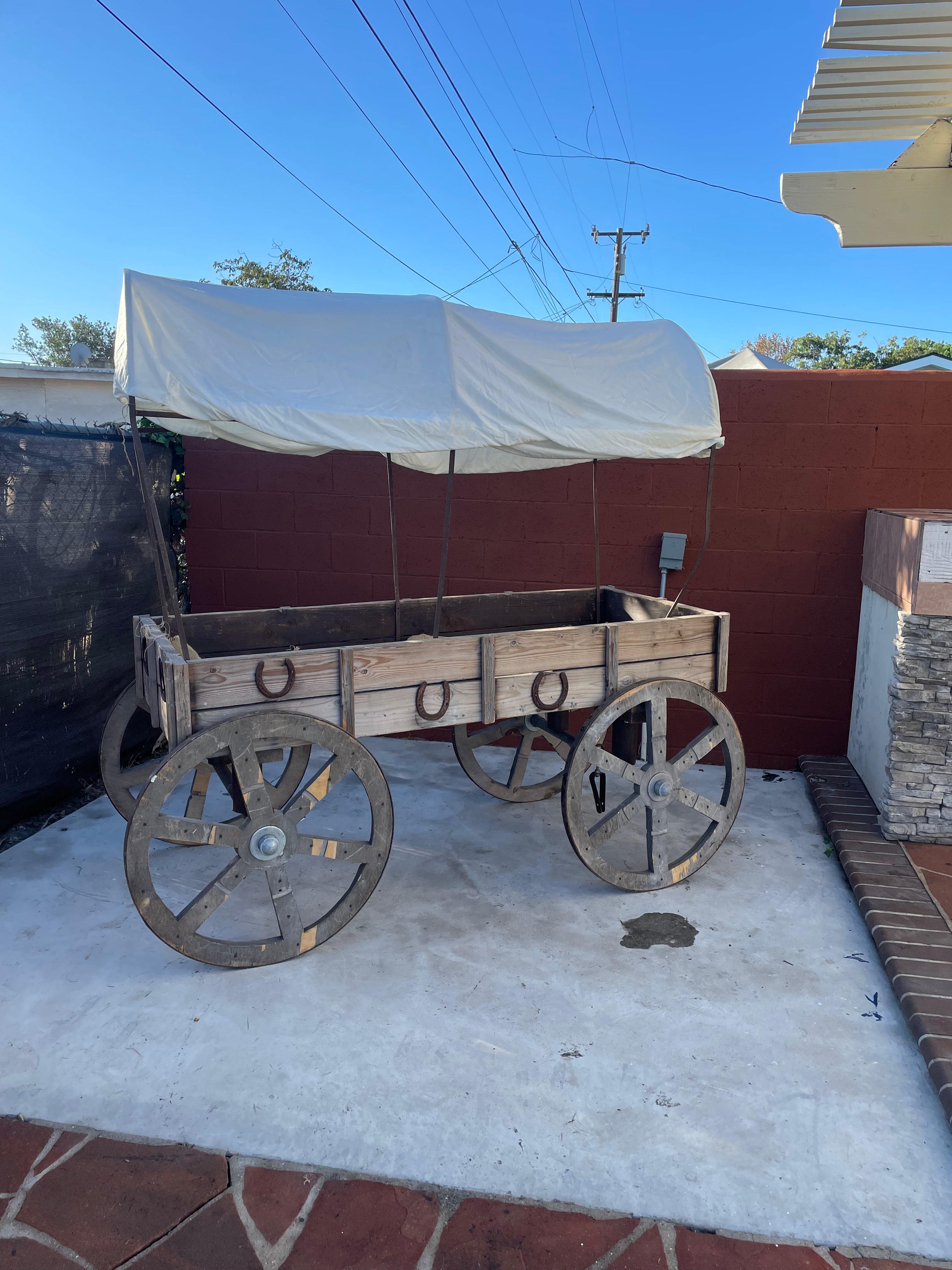 Covered Western Wagon
