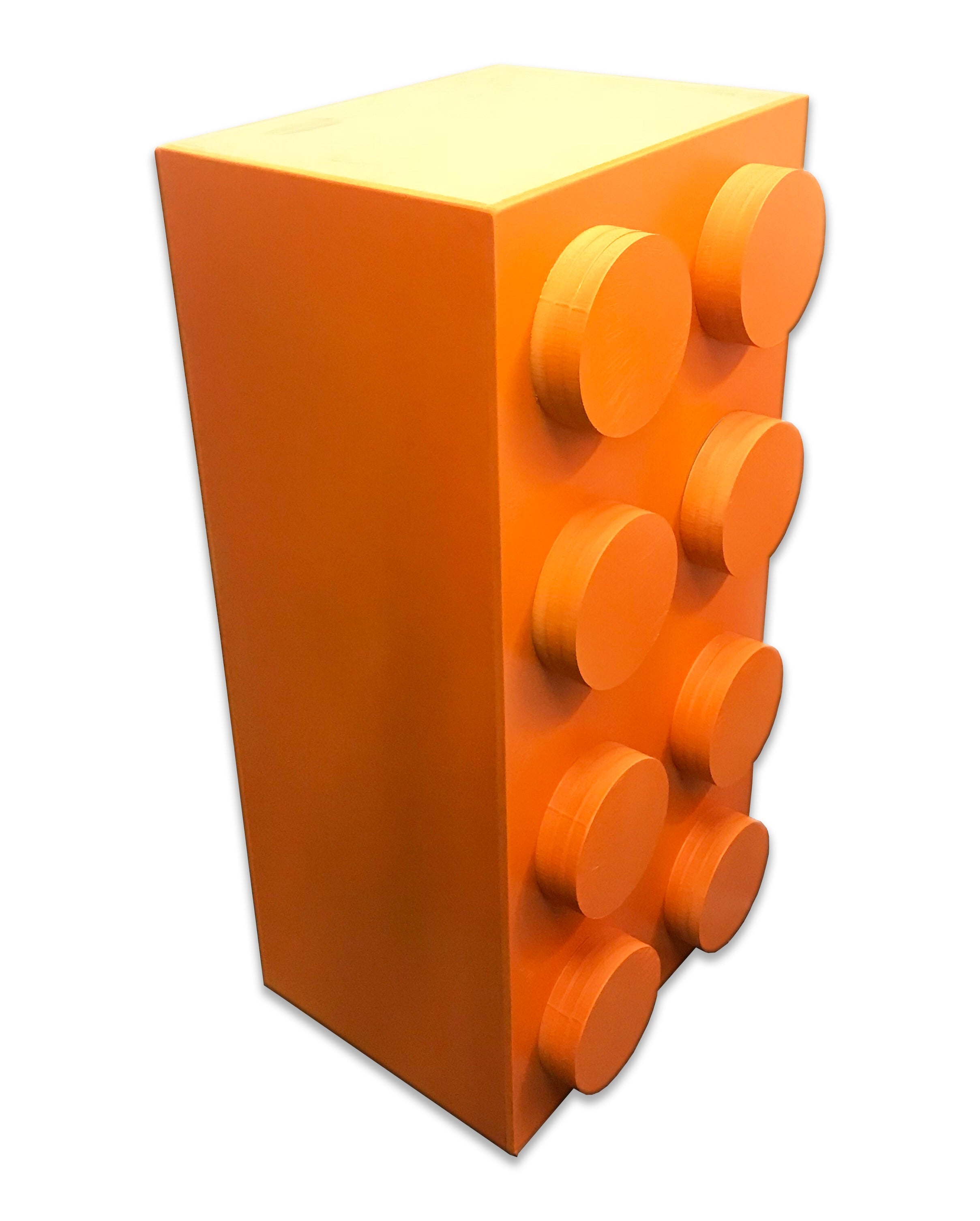 Orange Lego Brick