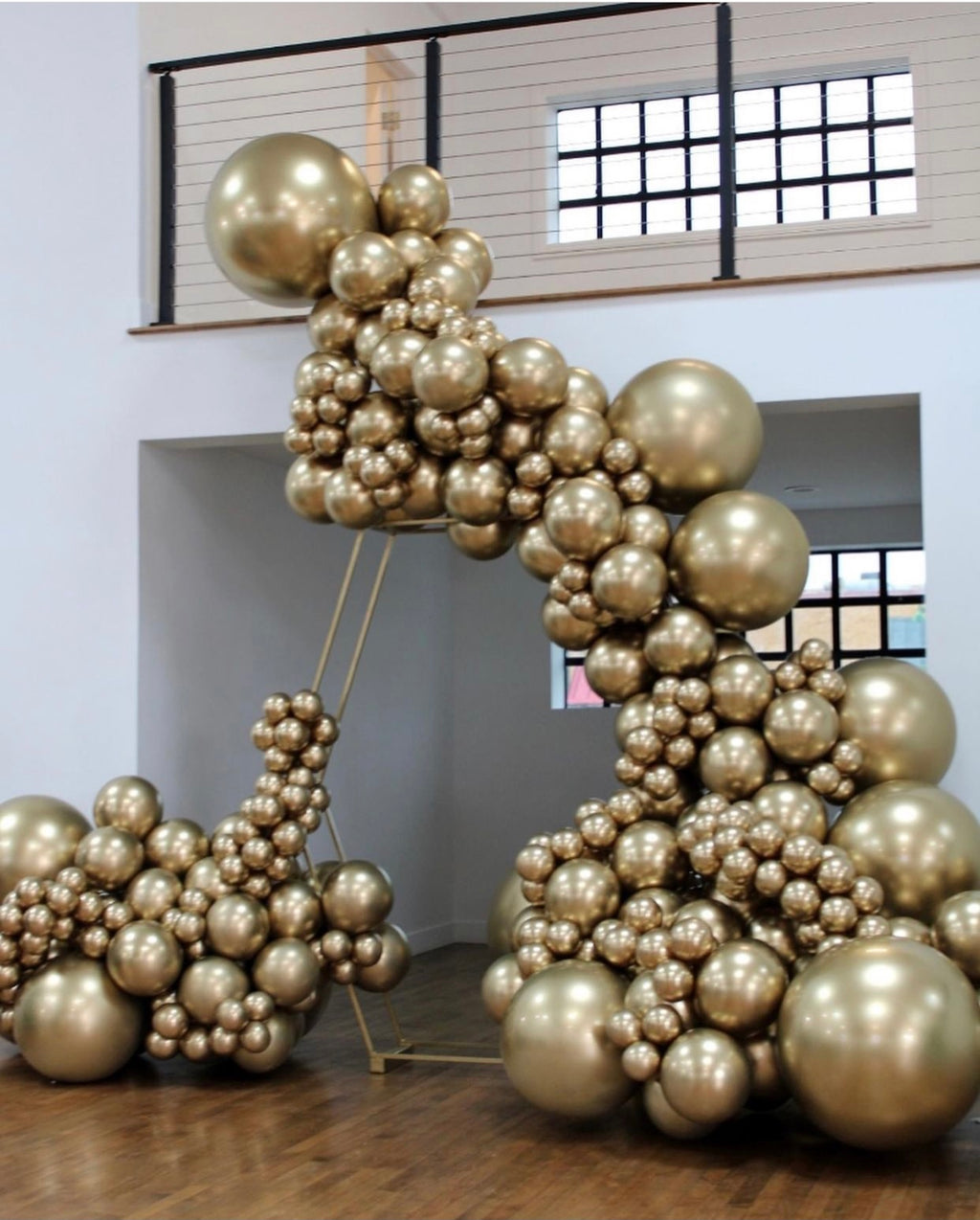 Gold Hexagon Stand