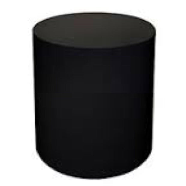 Black Cylinder Table (2 Feet)