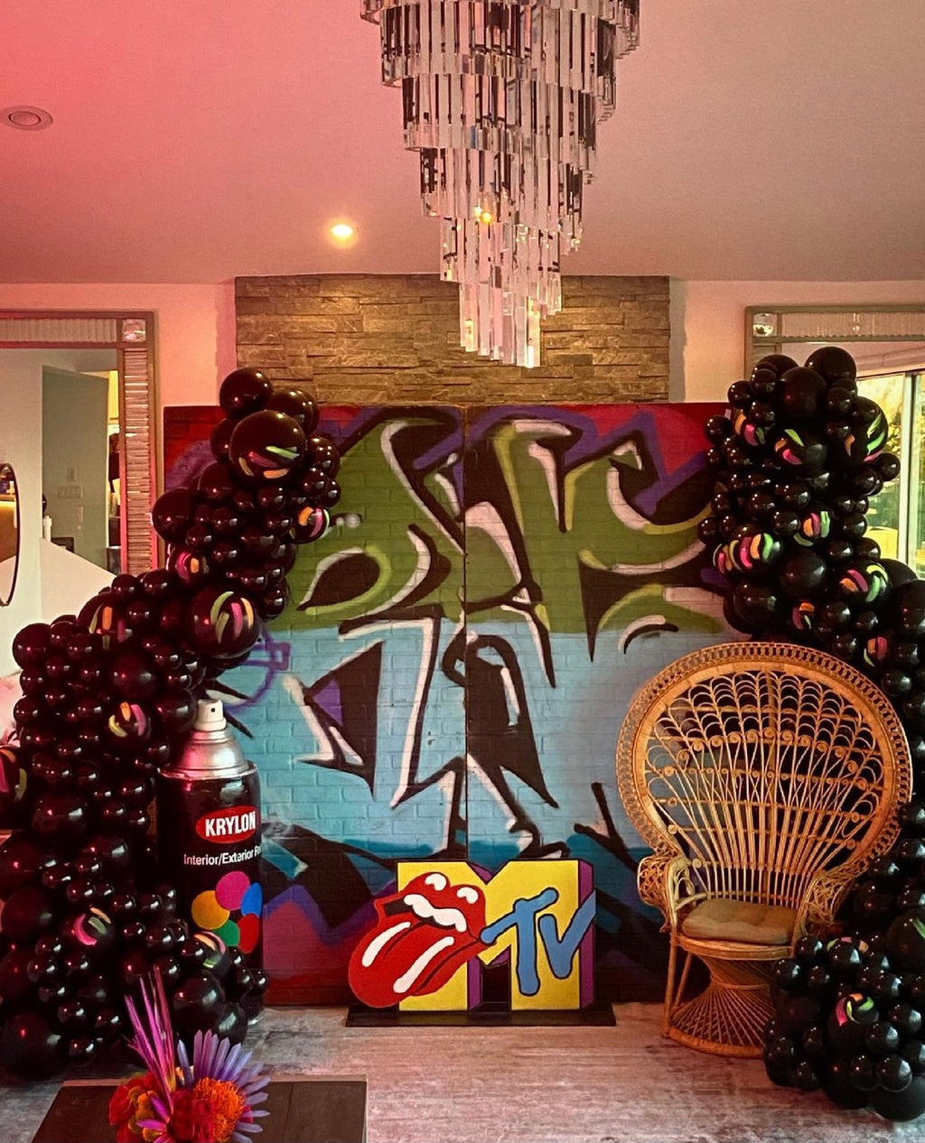 Black Spray Paint Can