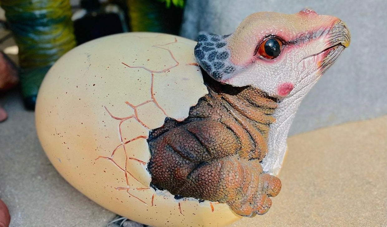 Triceratops Baby Dinosaur Egg