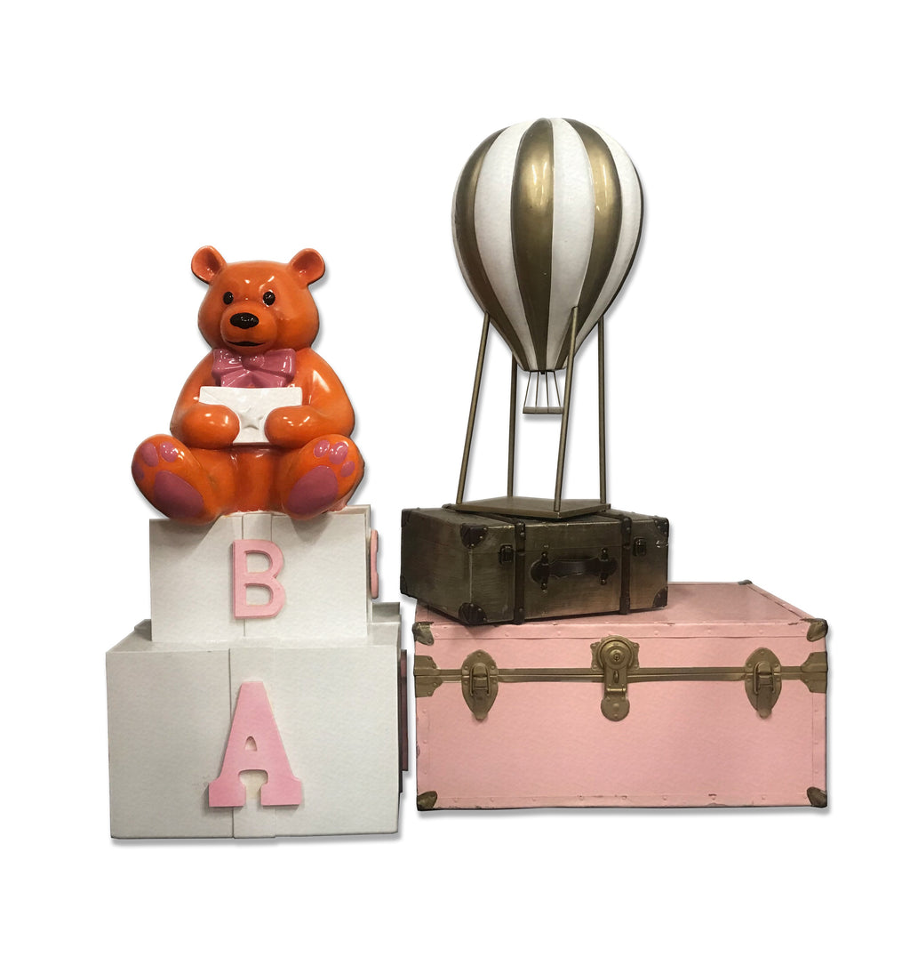 Gold & White Hot Air Balloon