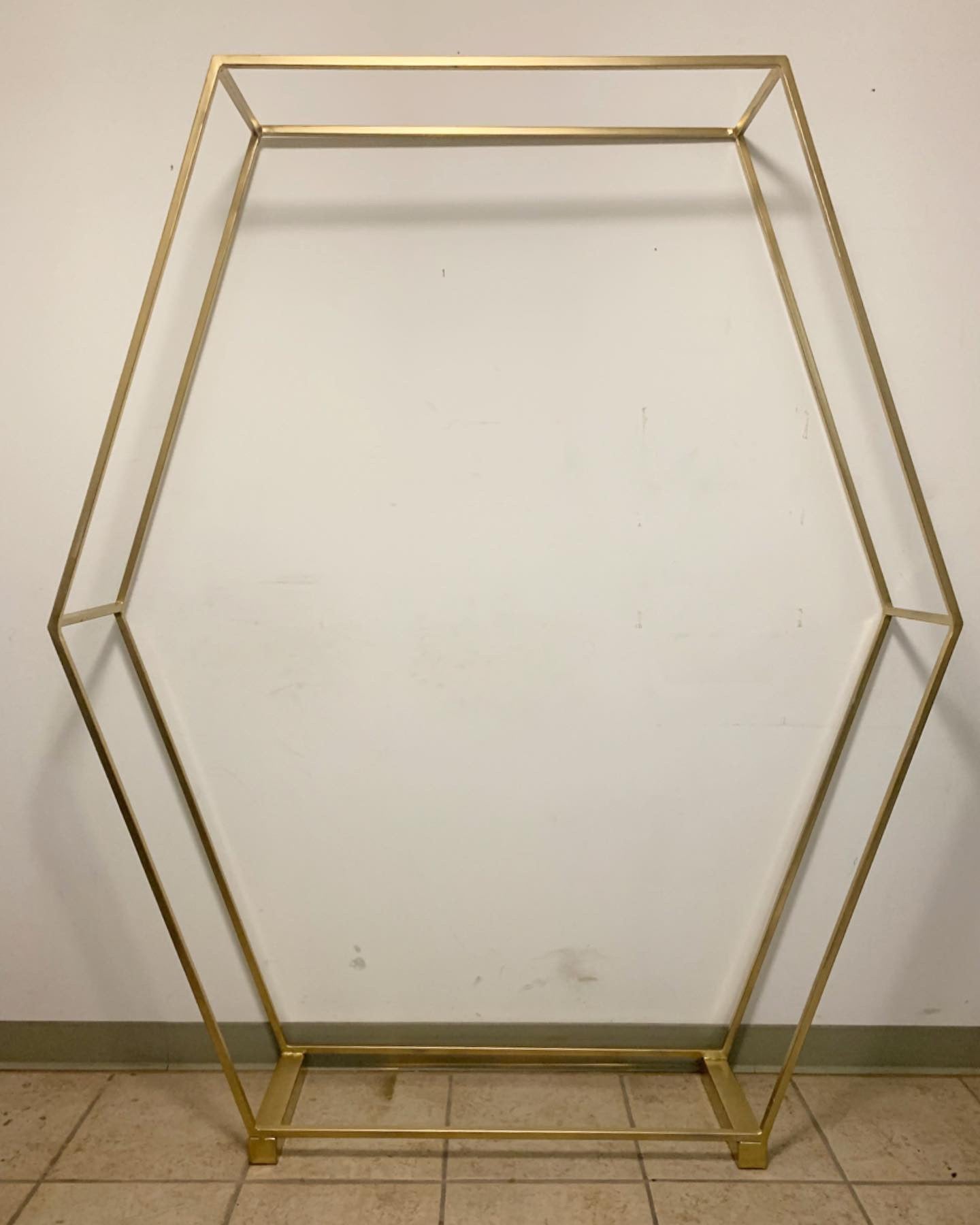 Gold Hexagon Stand