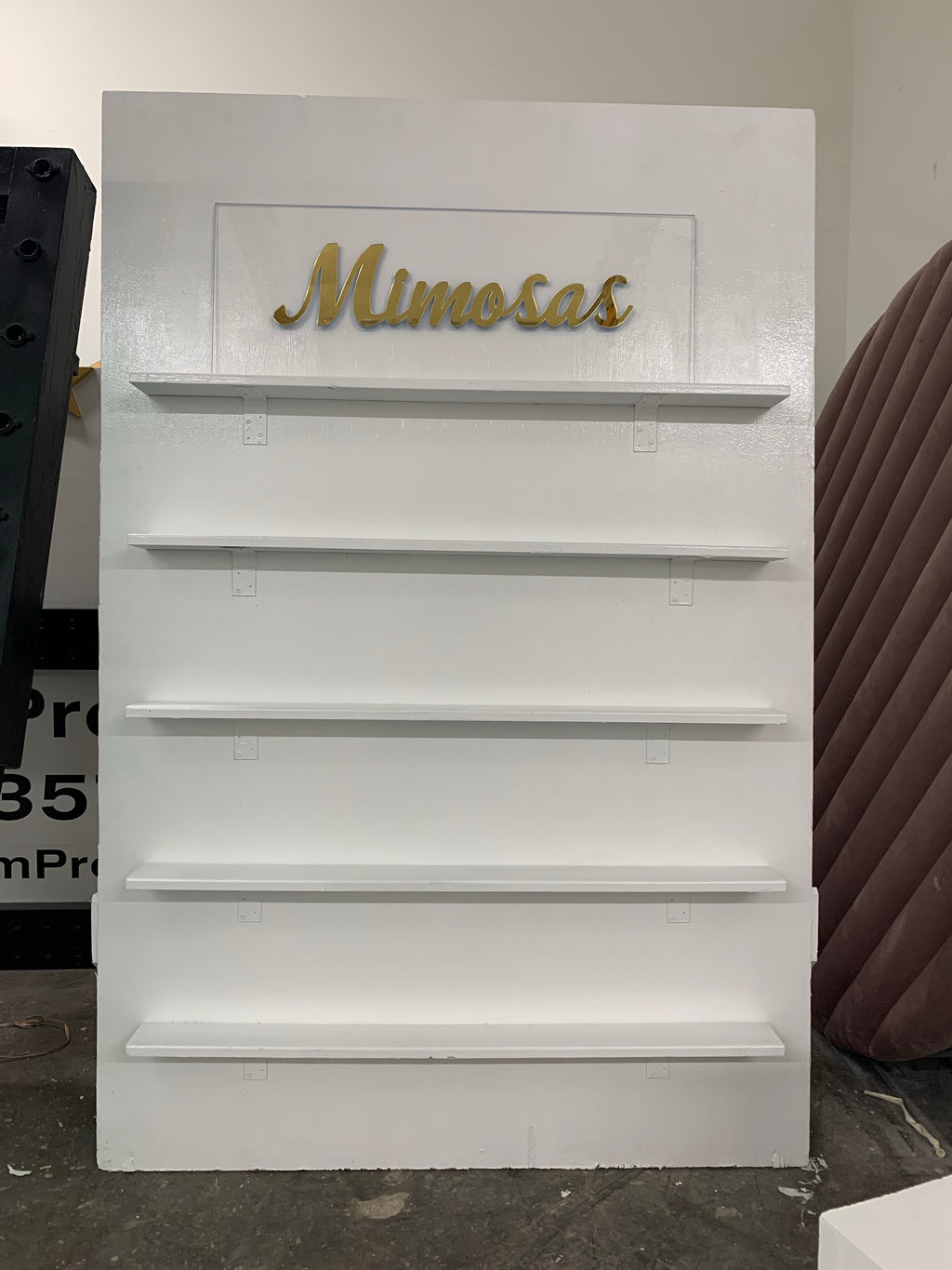 Mimosas Wall Display