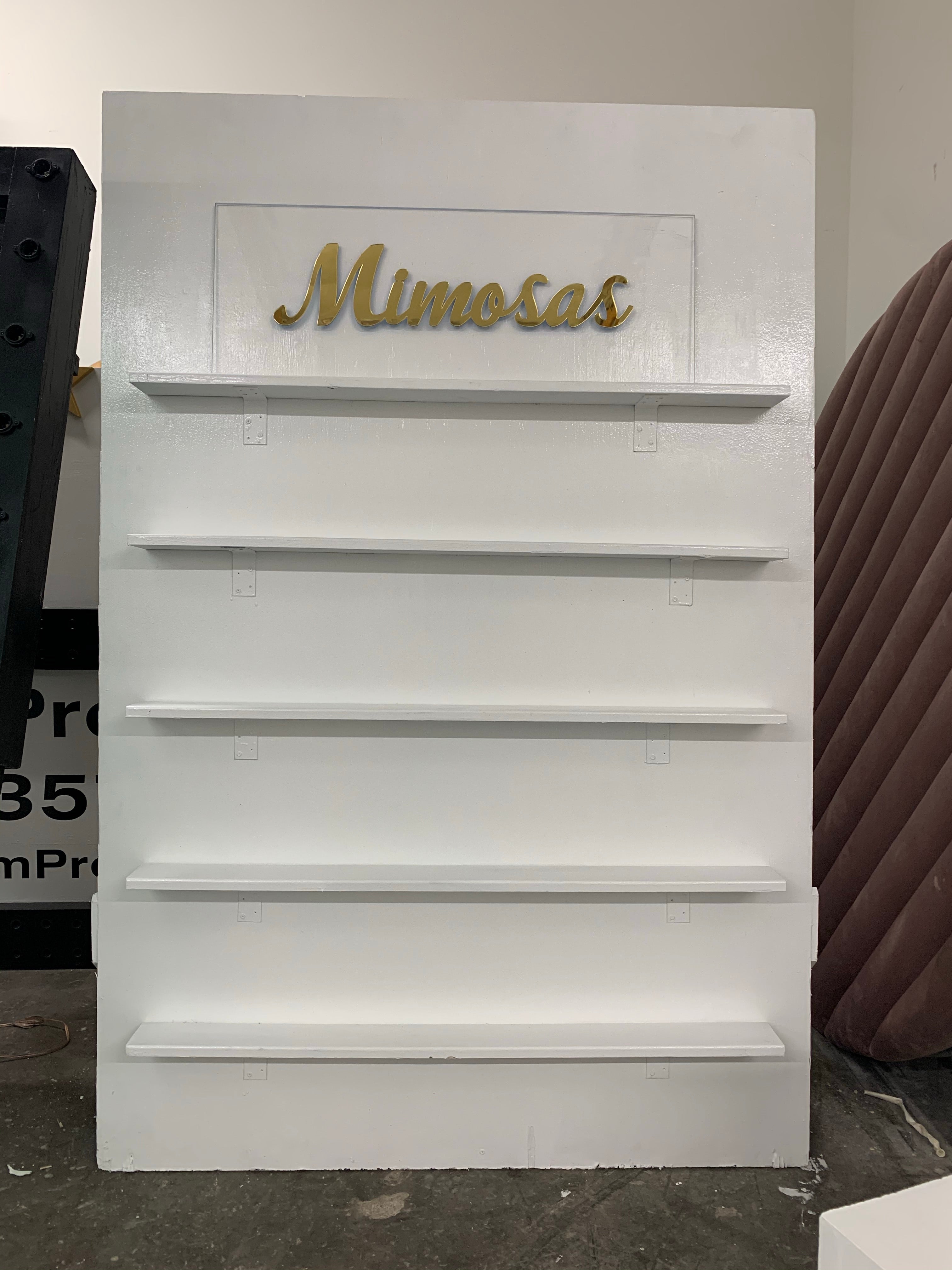 Mimosas Wall Display