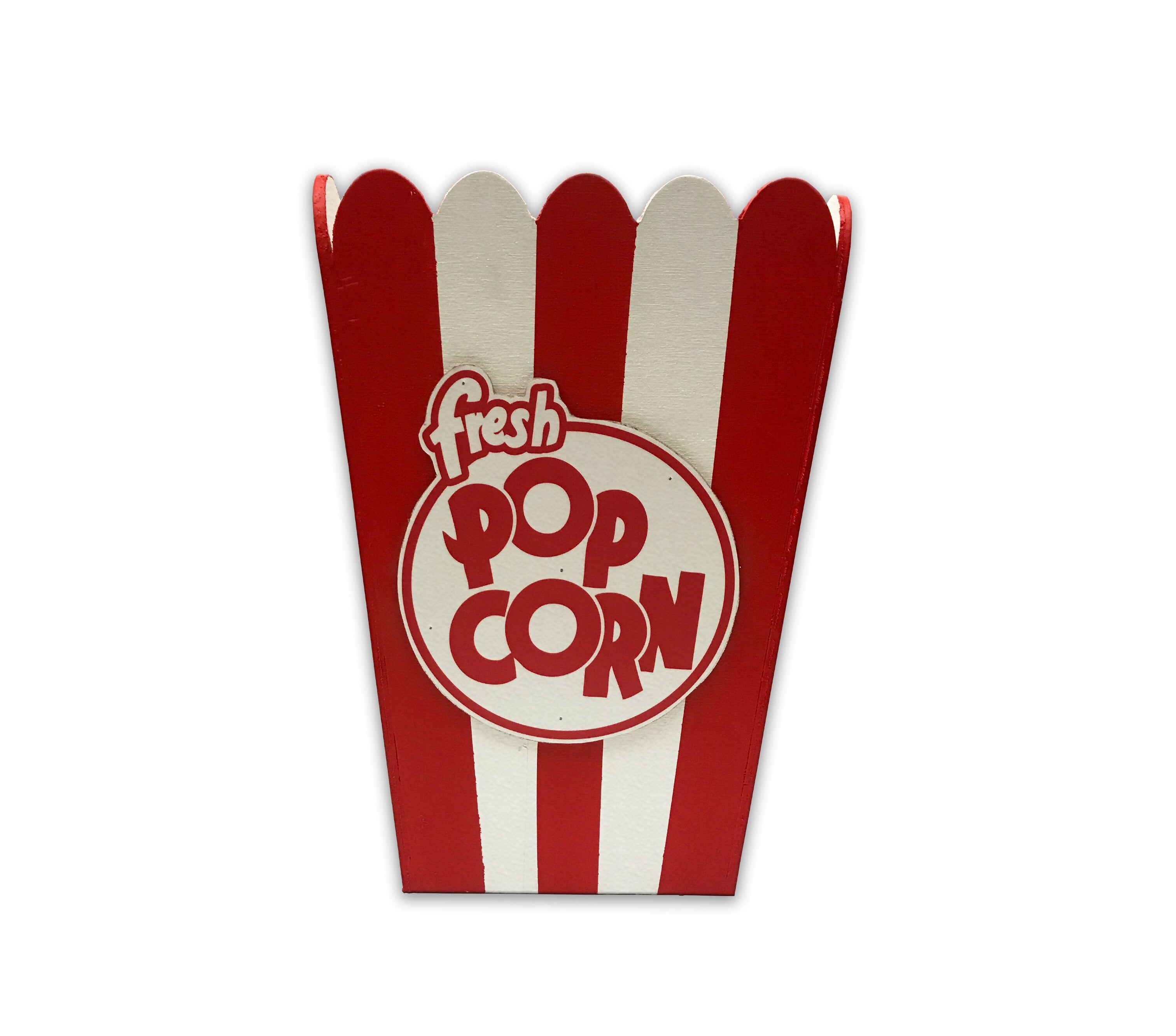 Mini Table Top Red Popcorn Box