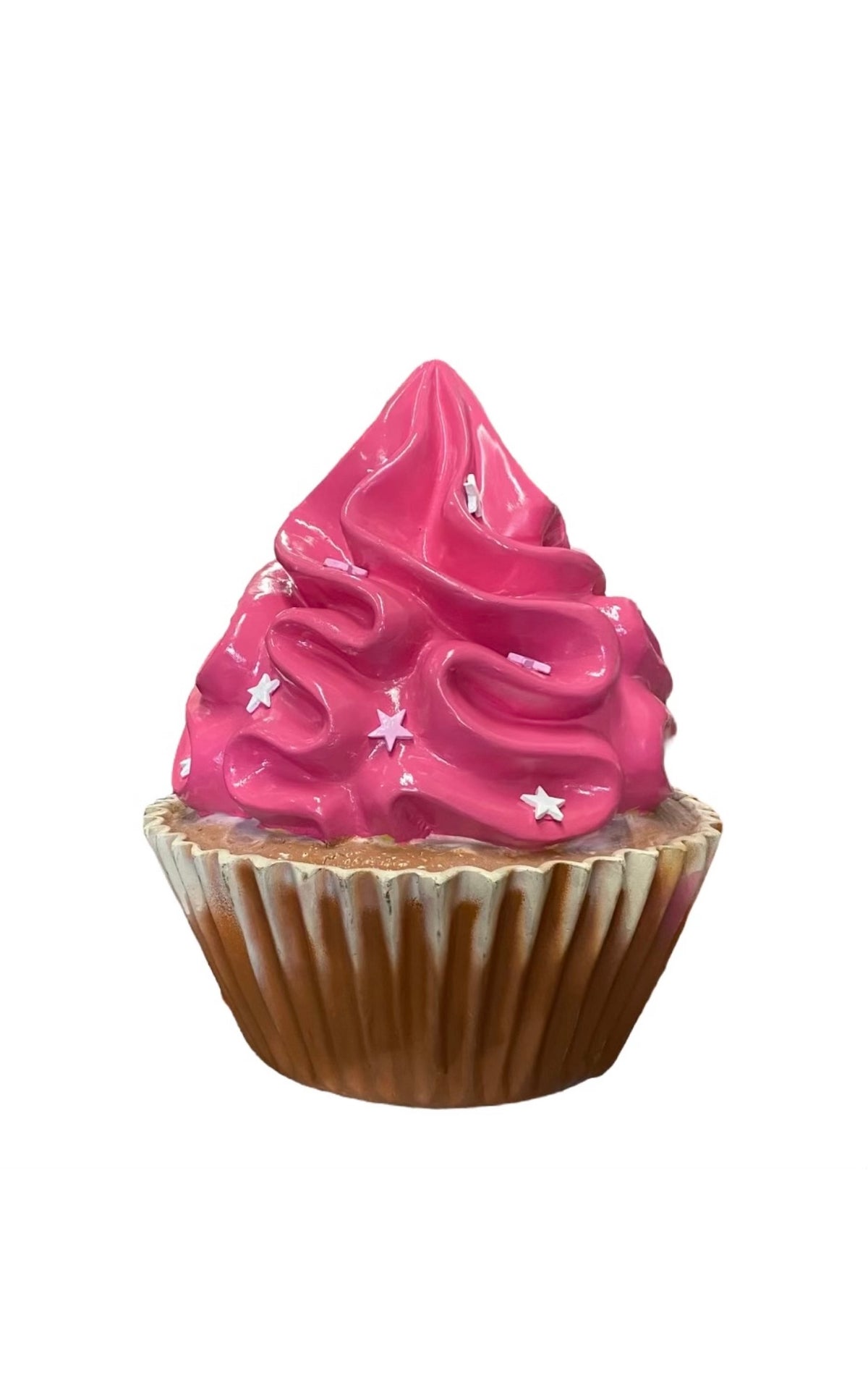 Hot Pink Cupcake