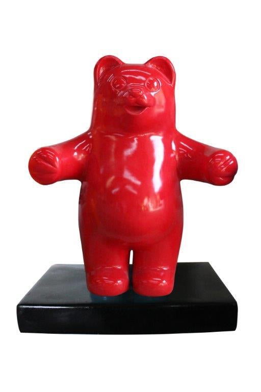 Mini Red Gummy Bear Centerpiece