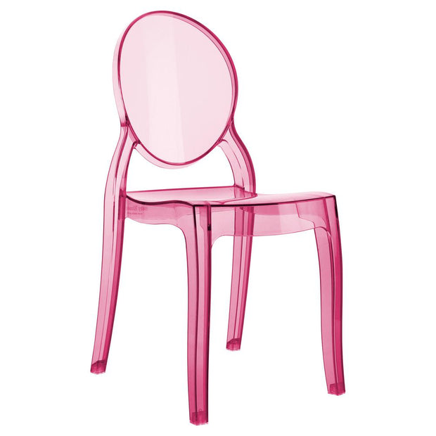 Kids Pink Ghost Chair