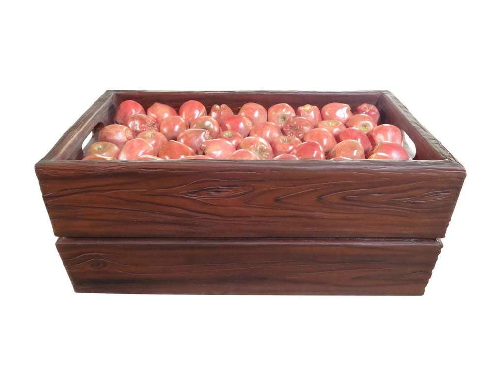 Crate Of Red Apples