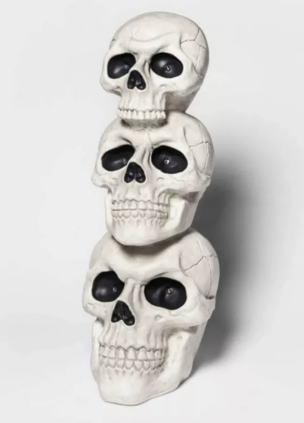 Stacked Skull Heads