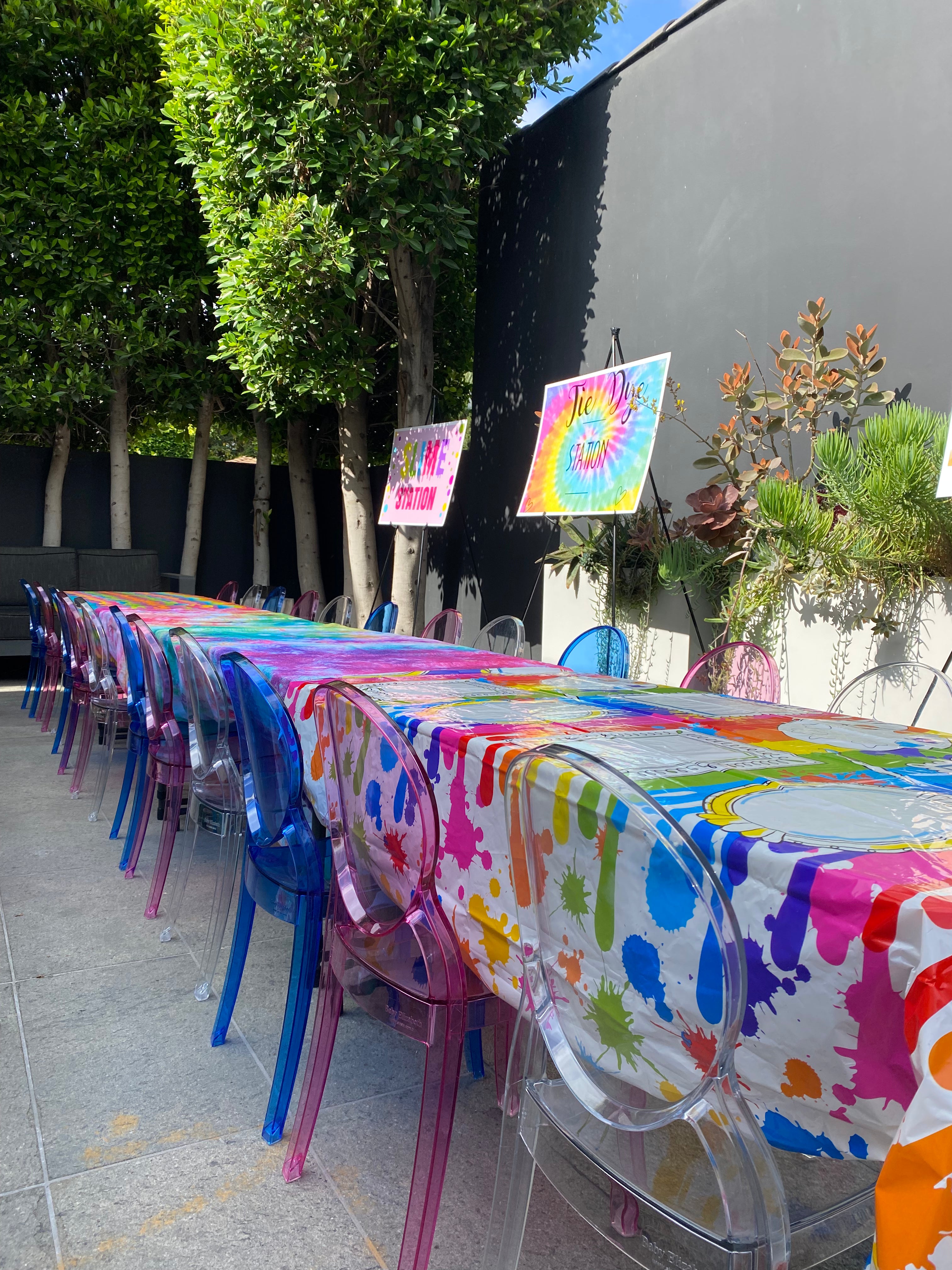 Kids Armless Ghost Chair