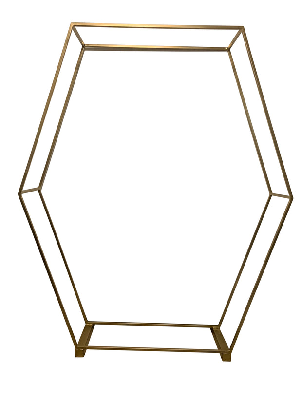 Gold Hexagon Stand