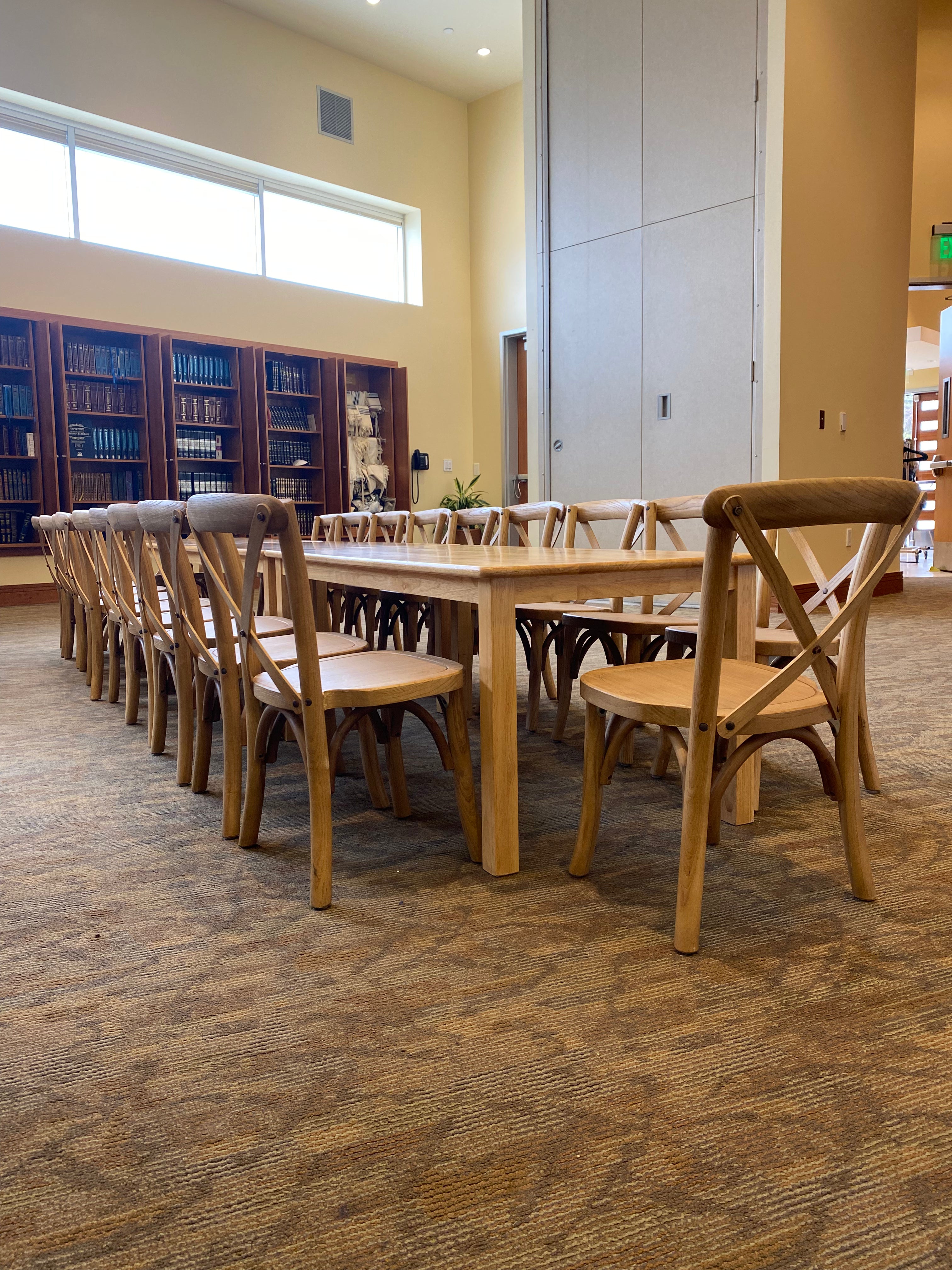 Kids Natural Wooden Table