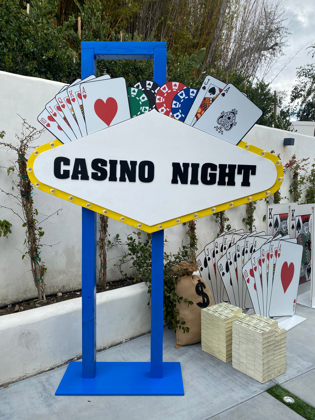 Casino Night Sign