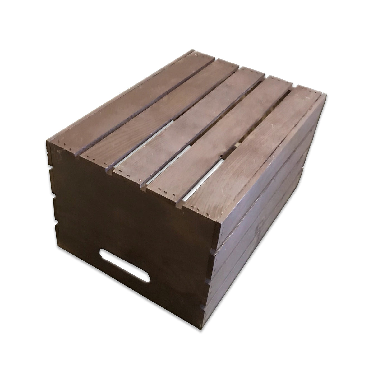 Brown Wooden Crate
