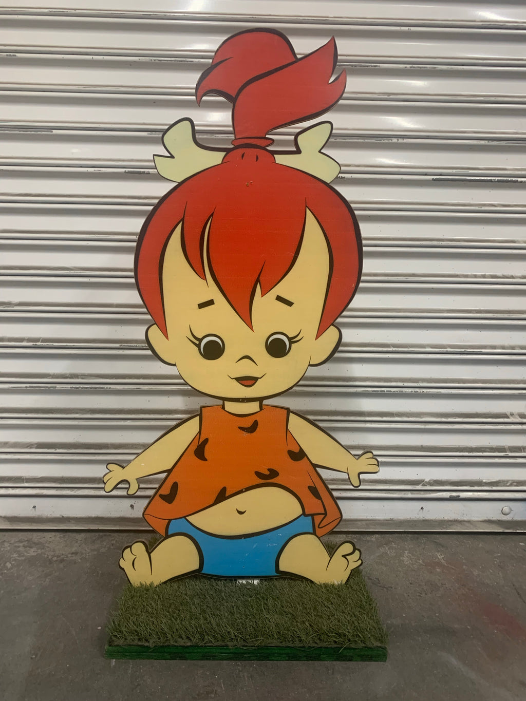 Pebbles Wood Cut Out Standee