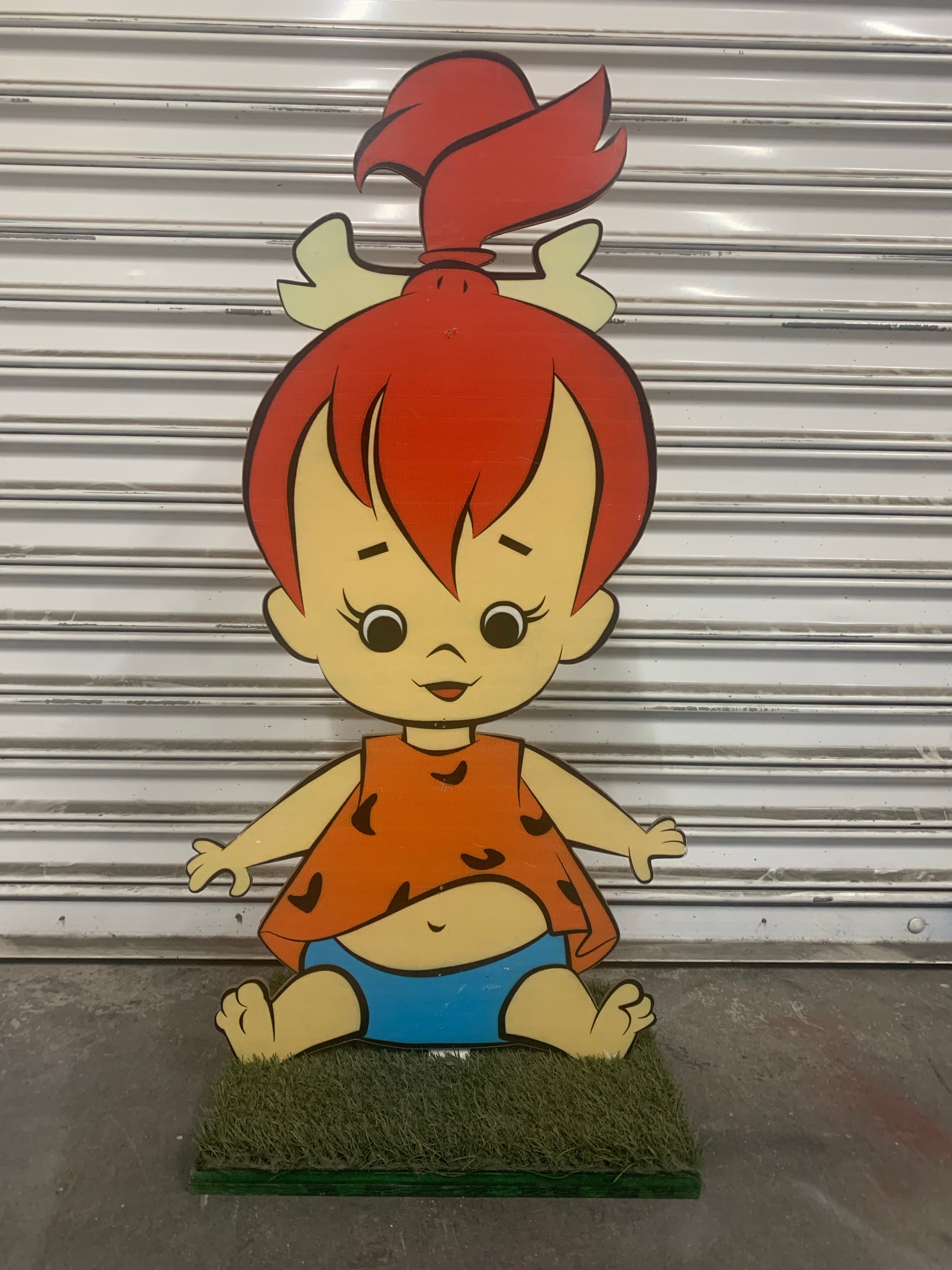 Pebbles Wood Cut Out Standee