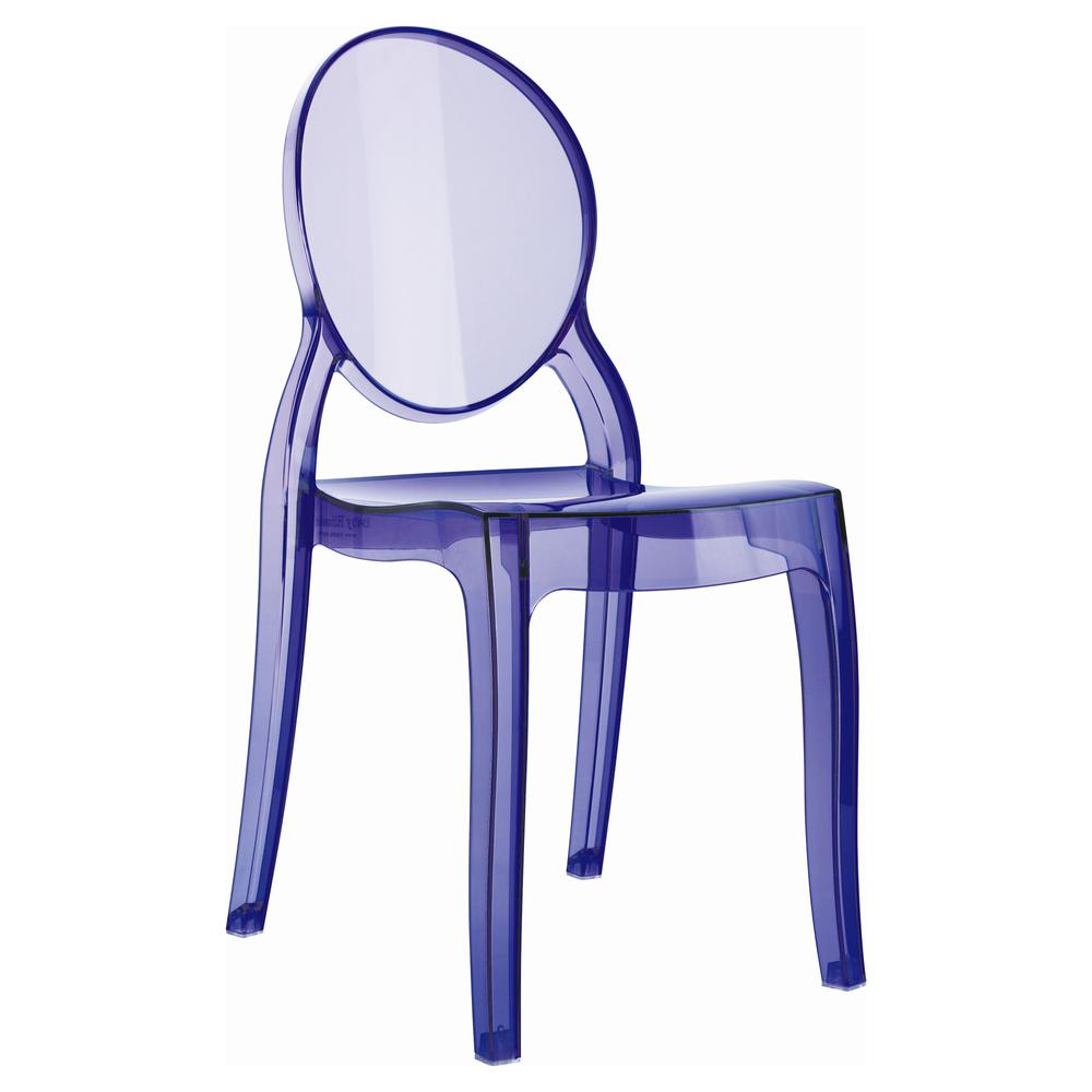 Kids Purple Armless Ghost Chair