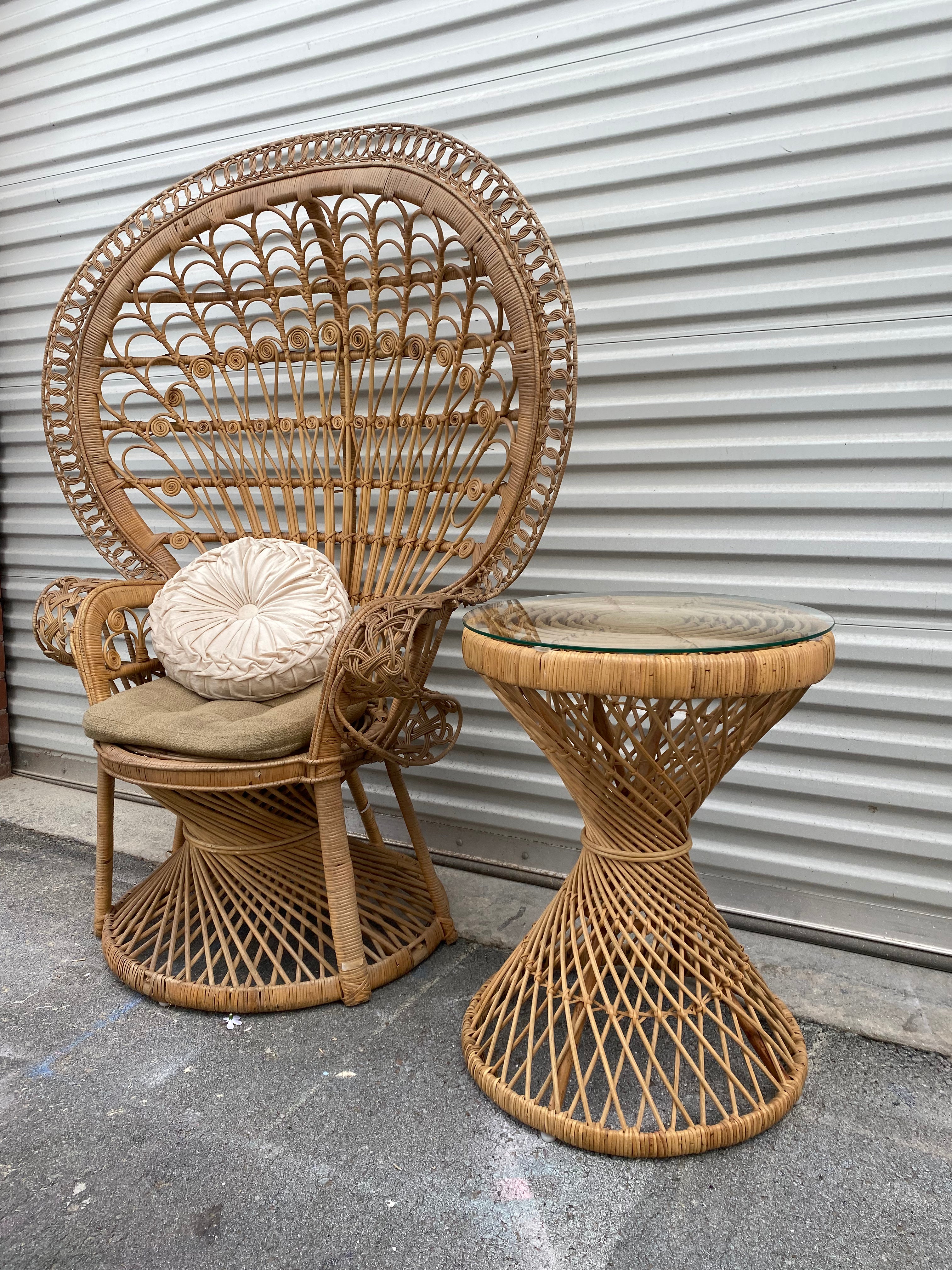 Rattan Table