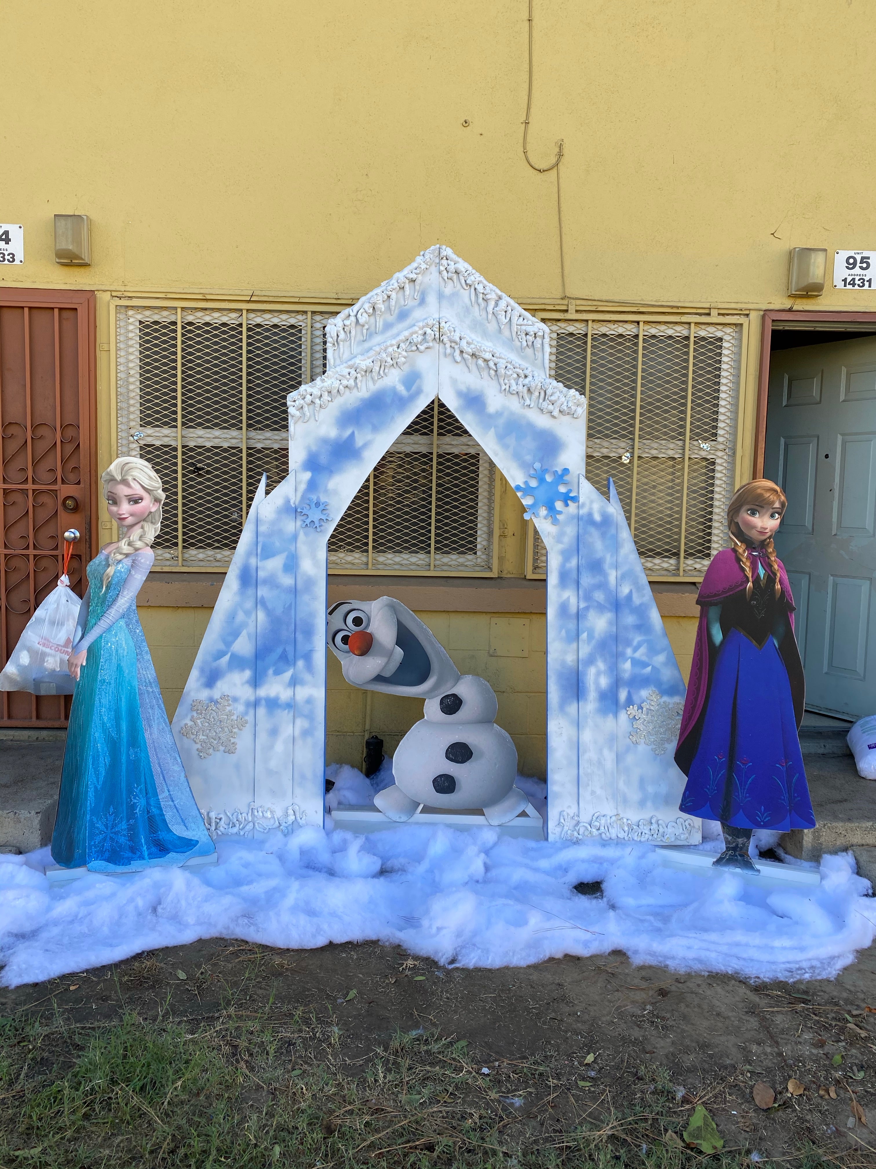 Olaf Wood Cut Out Standee