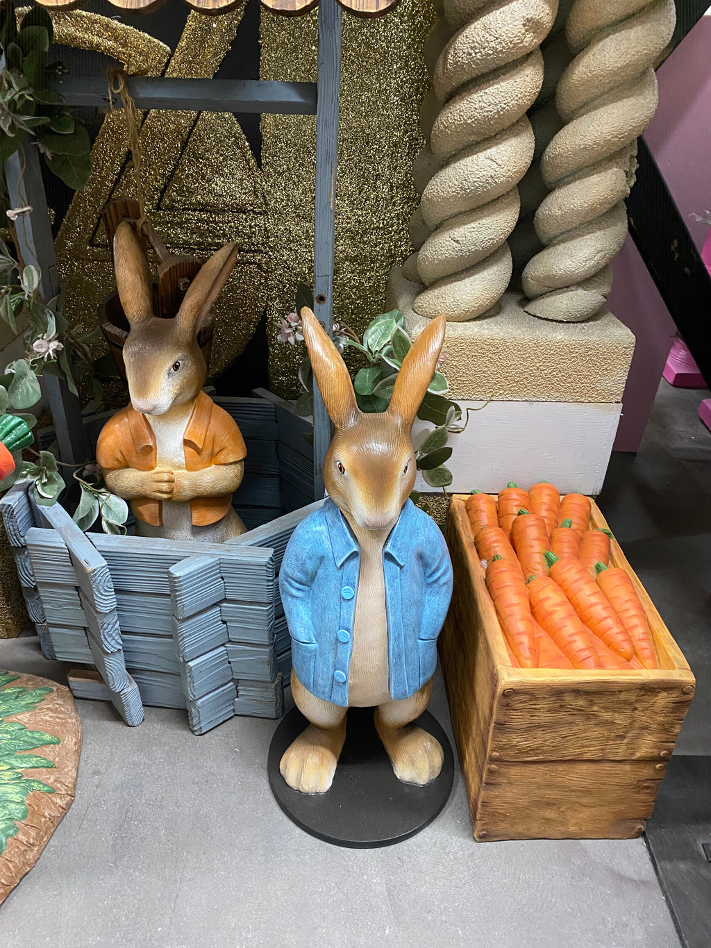 Orange Jacket Bunny