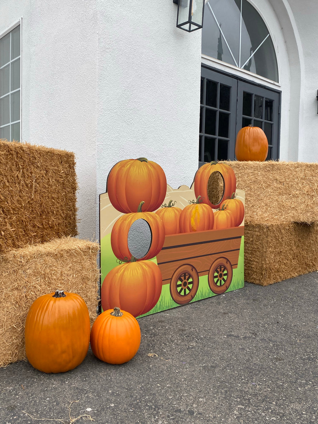 Faux Large Hay Bale