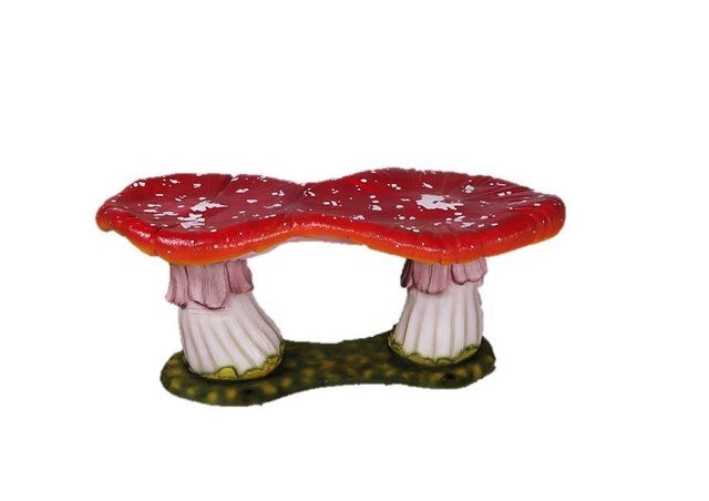 Double Mushroom Stool