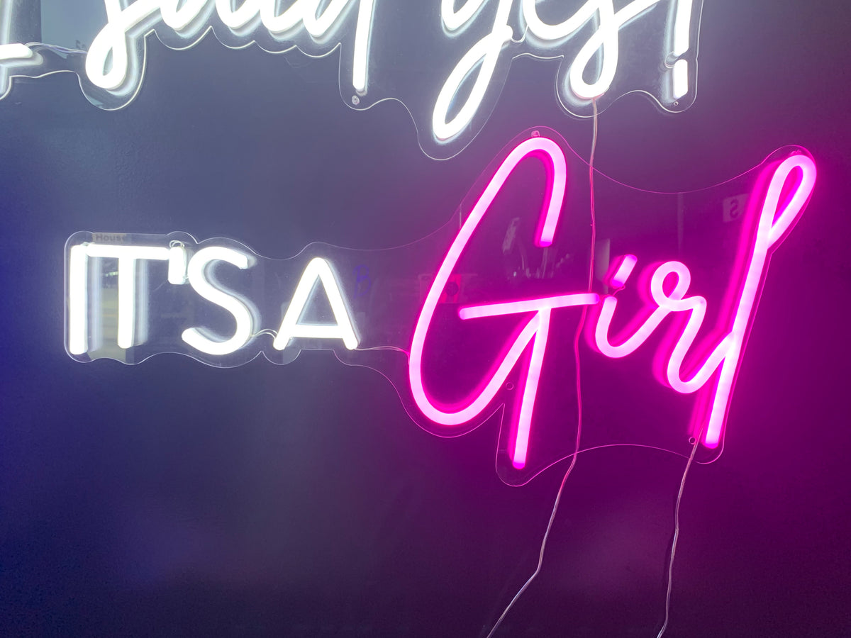 It’s A Girl LED Signage