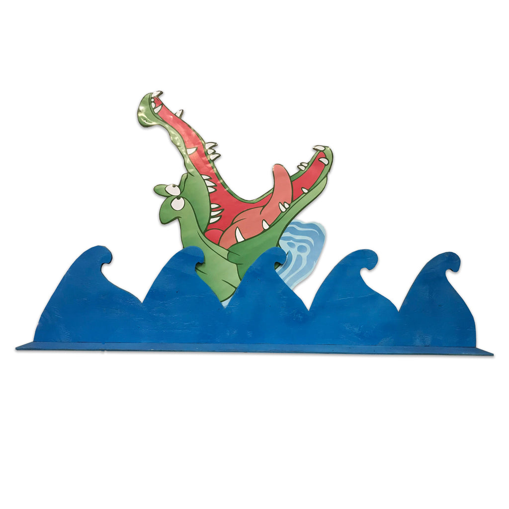 Tick Tock The Crocodile Wood Cut Out Standee