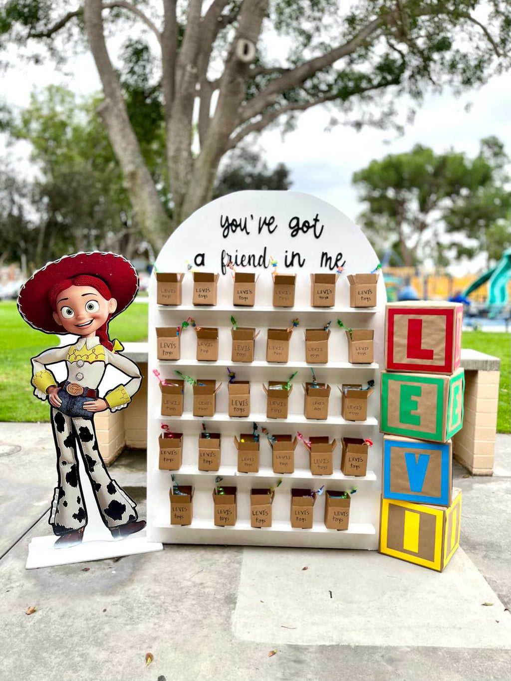 Jesse Wood Cut Out Standee
